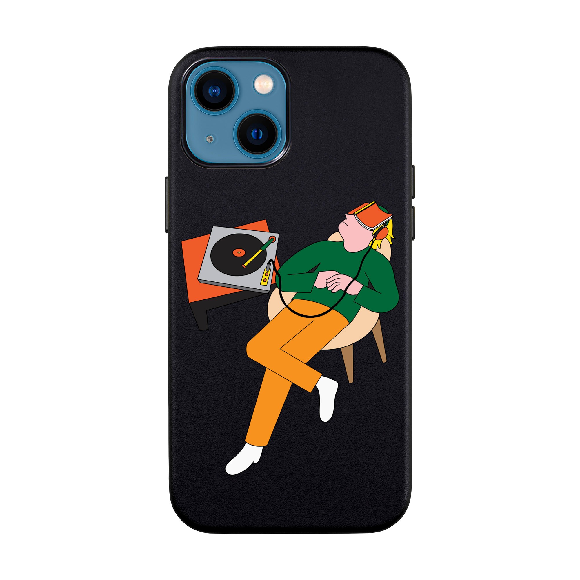 LAZY SUNDAY AFTERNOON-iPhone Leather Case