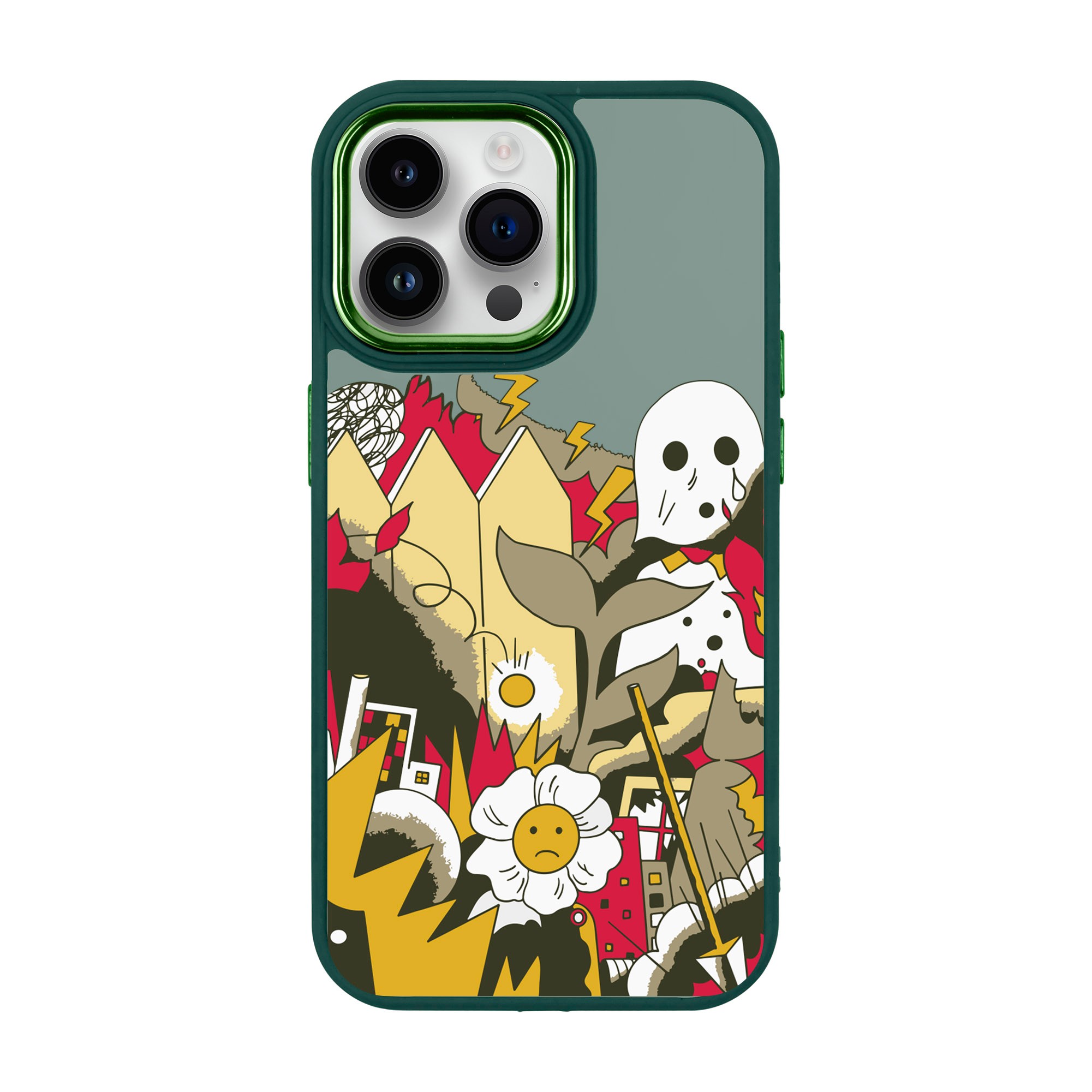 EVERYTHING IS BURNING-iPhone Proof Case