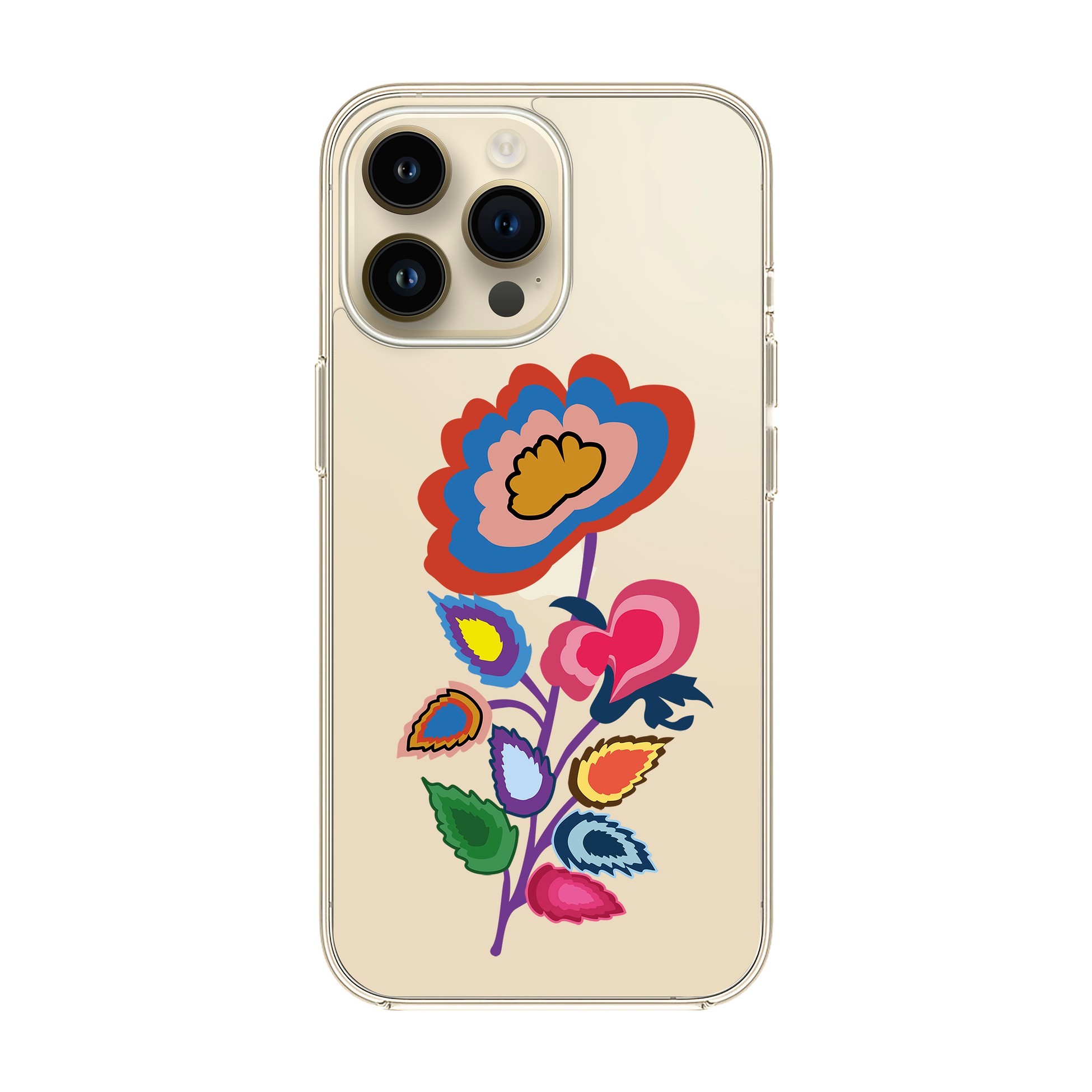 Knitted Flower - iPhone Clear Case