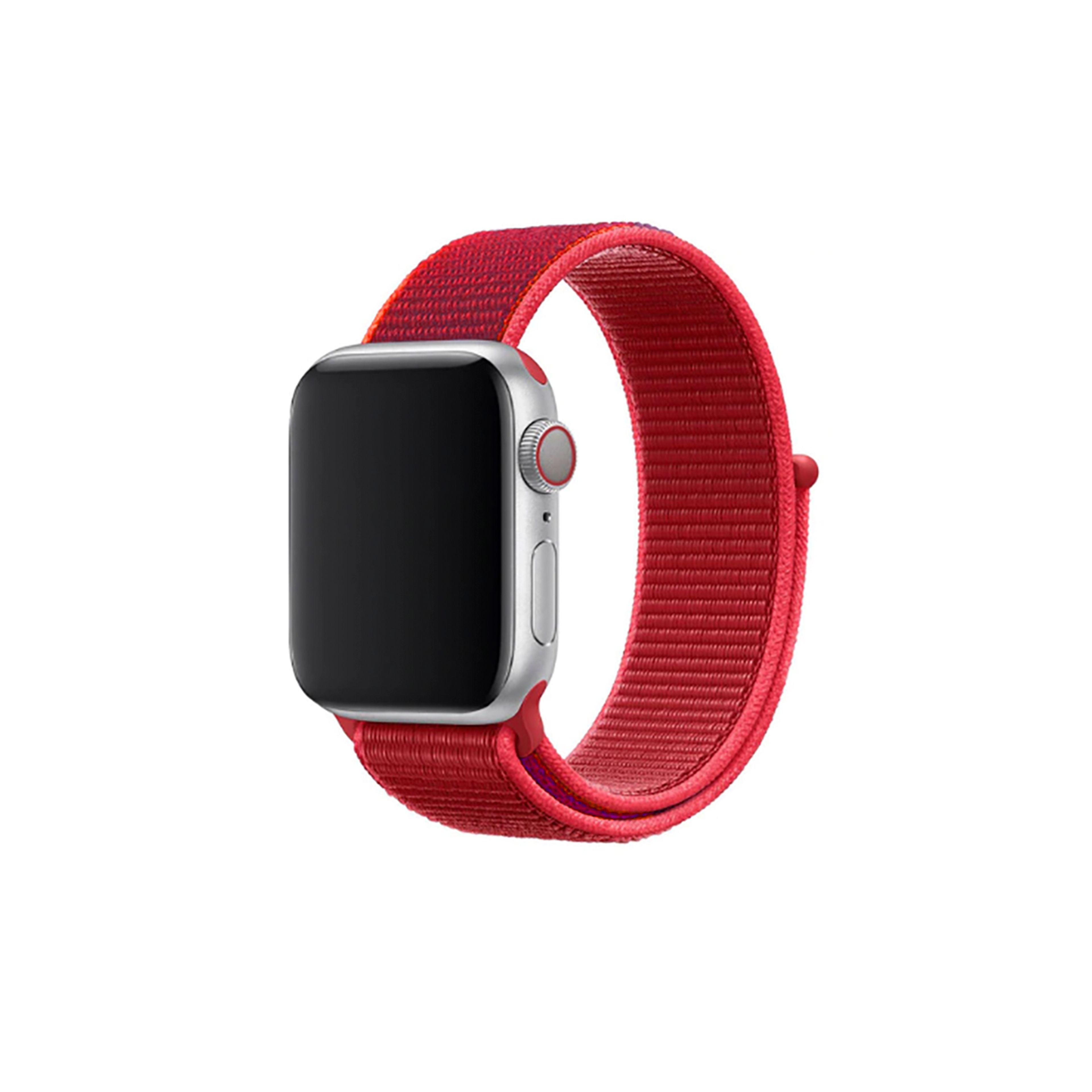 Apple Watch Velcro Band-Bright Red