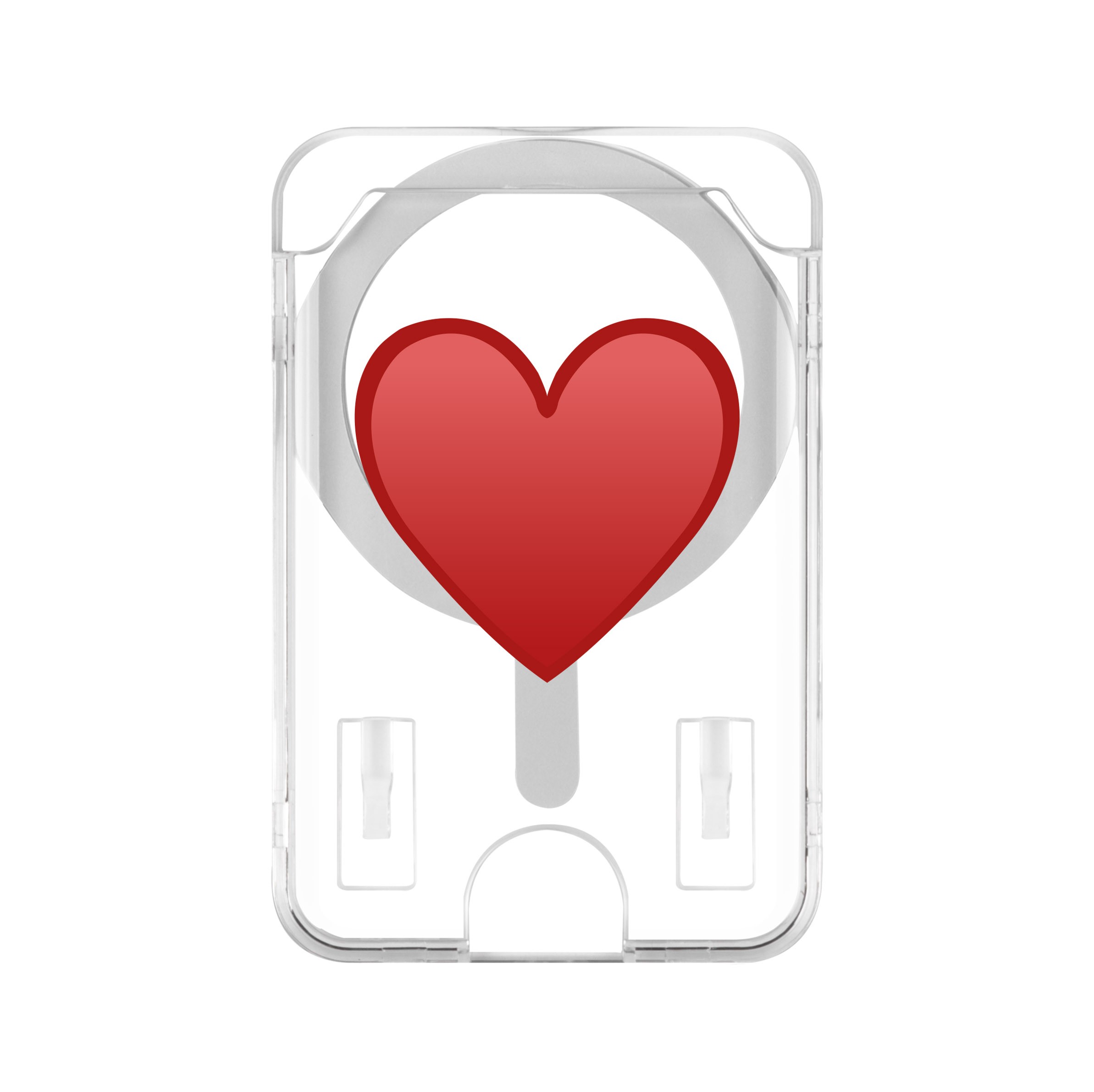 SPREAD HEART-Clear Kartlık