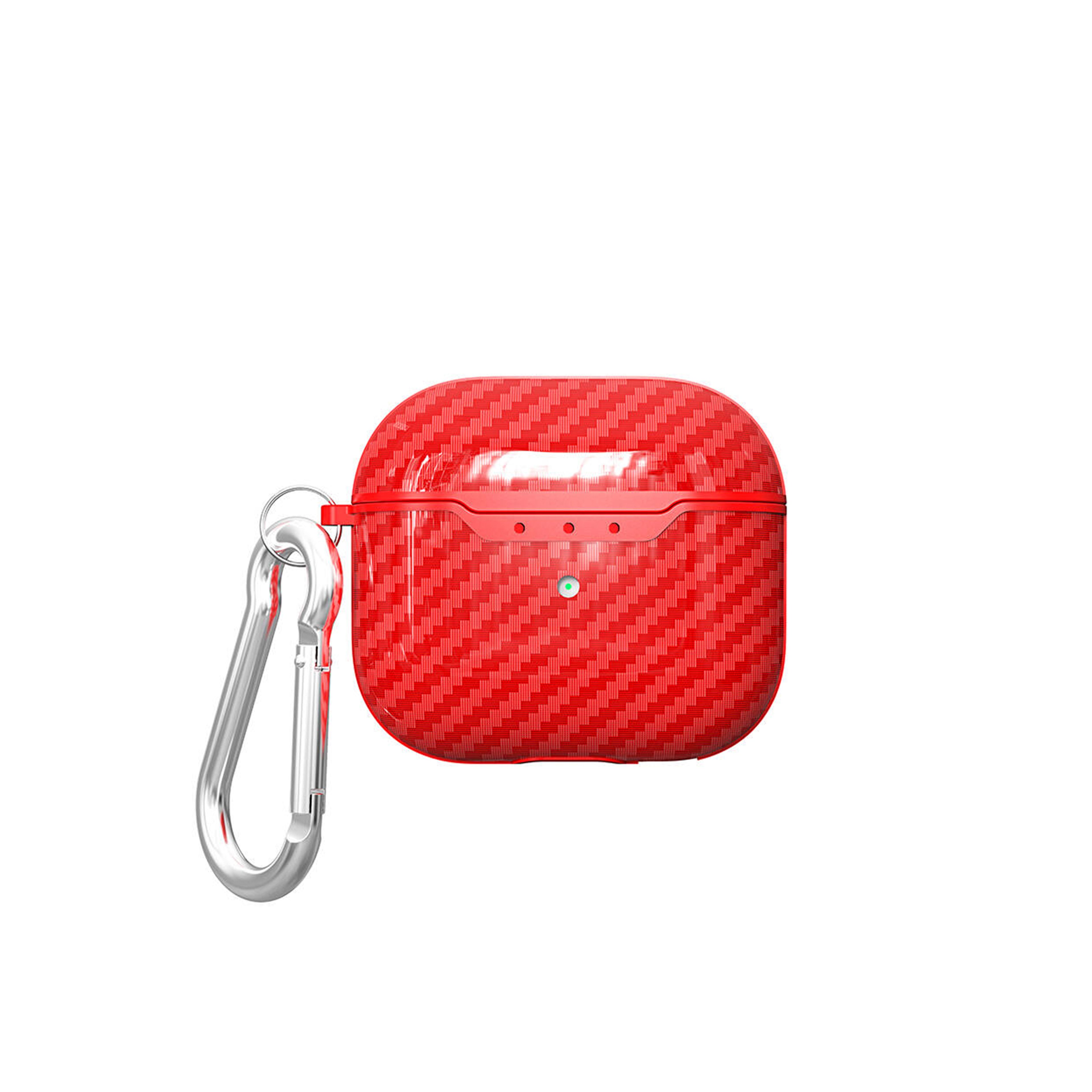 NEW-Apple AirPods Carbon Case - Red