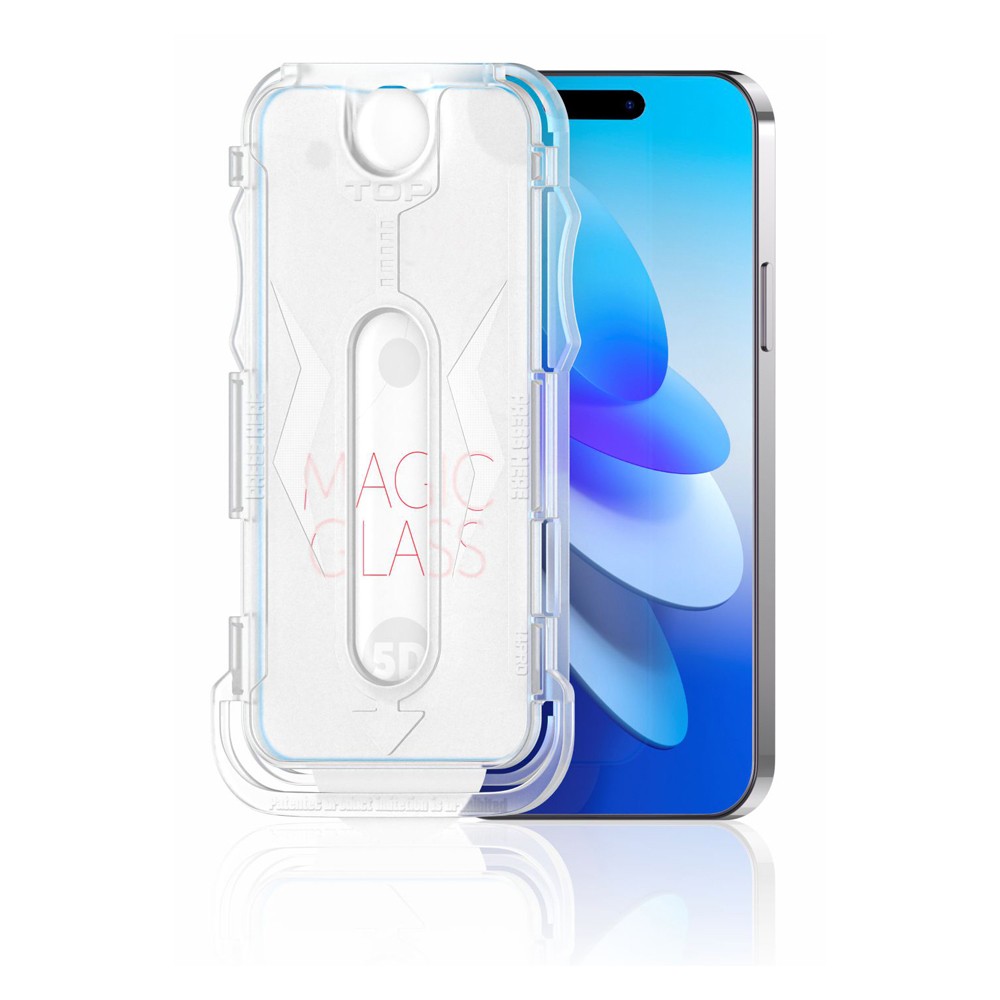 NEW-iPhone Kolay Kurulum 5D Magic Cam Ekran Koruyucu
