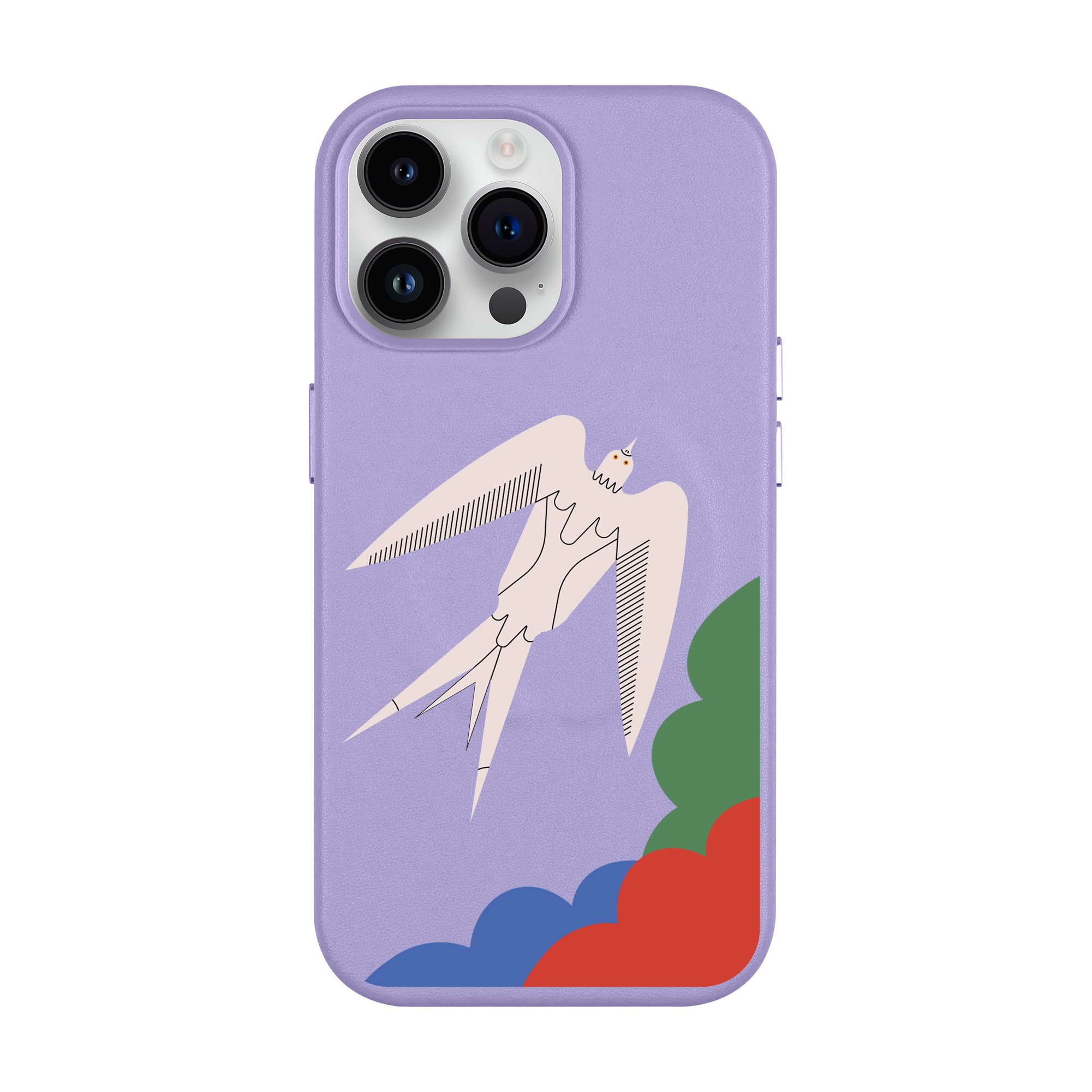 L’OISEAU LIBRE-iPhone Leather Kılıf MagSafe Özellikli