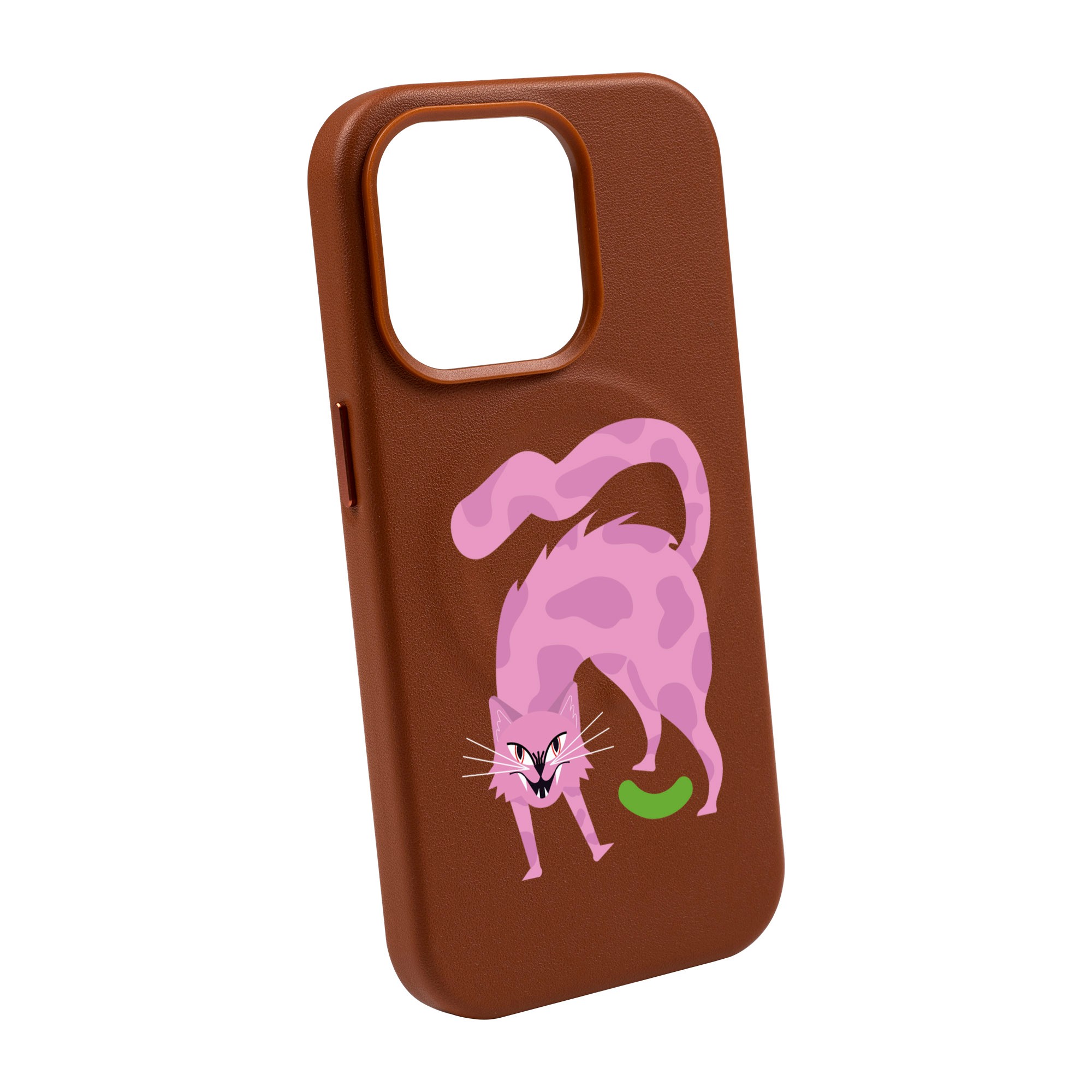 GRUMBLEPAWS-iPhone Leather Kılıf MagSafe Özellikli