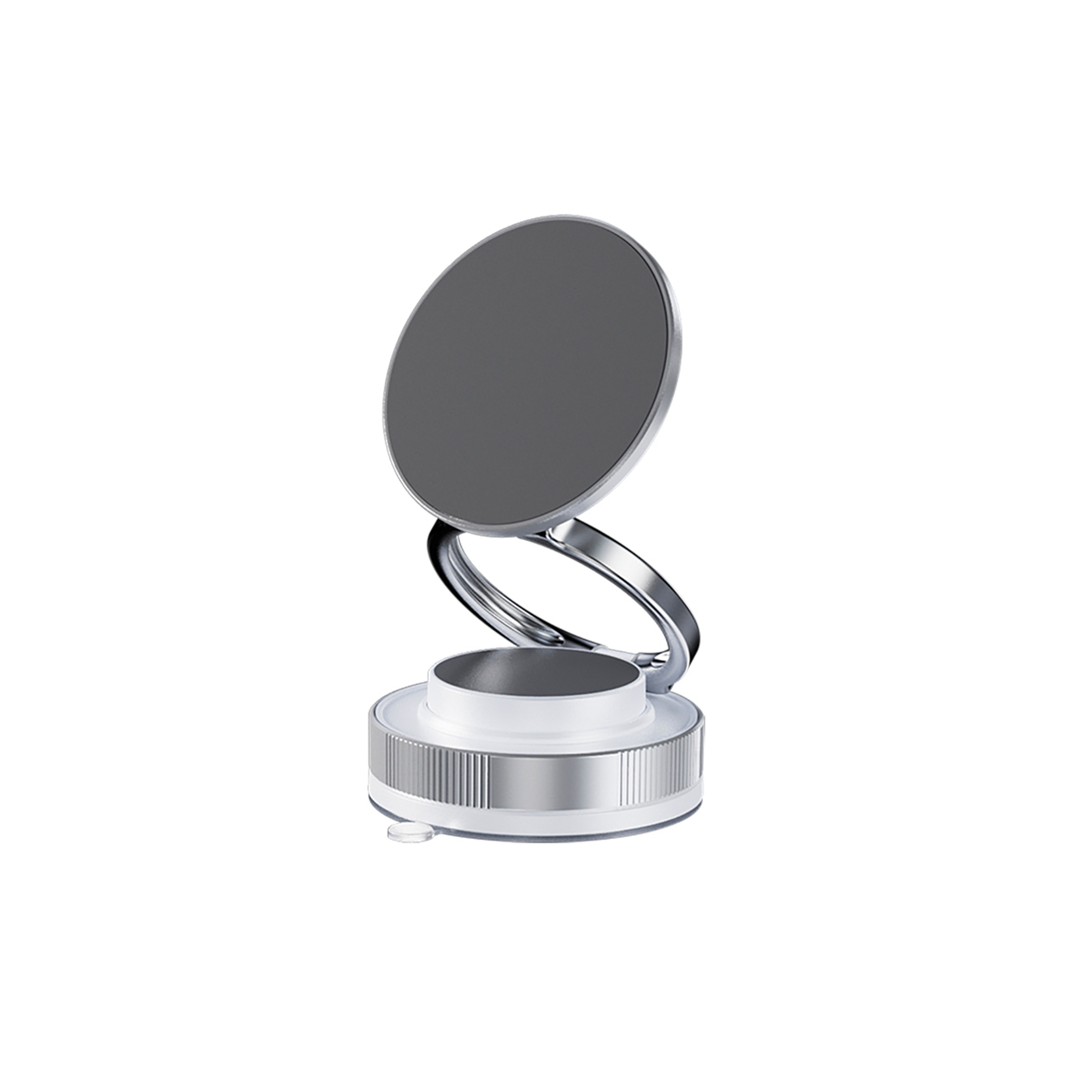 NEW-Sturdy 360° Vacuum MagSafe Phone Holder - White