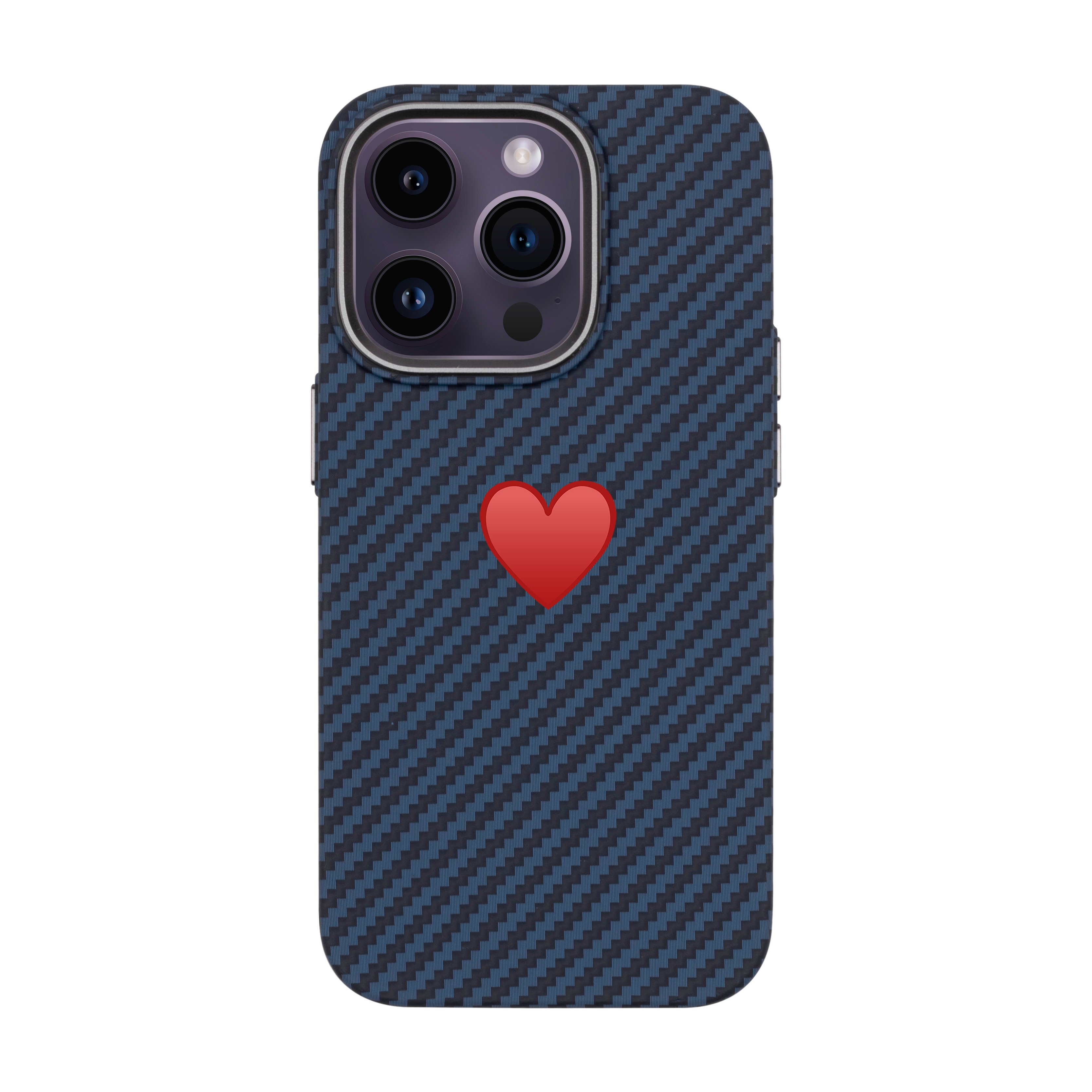 SPREAD HEART-iPhone Carbon Kılıf MagSafe Özellikli