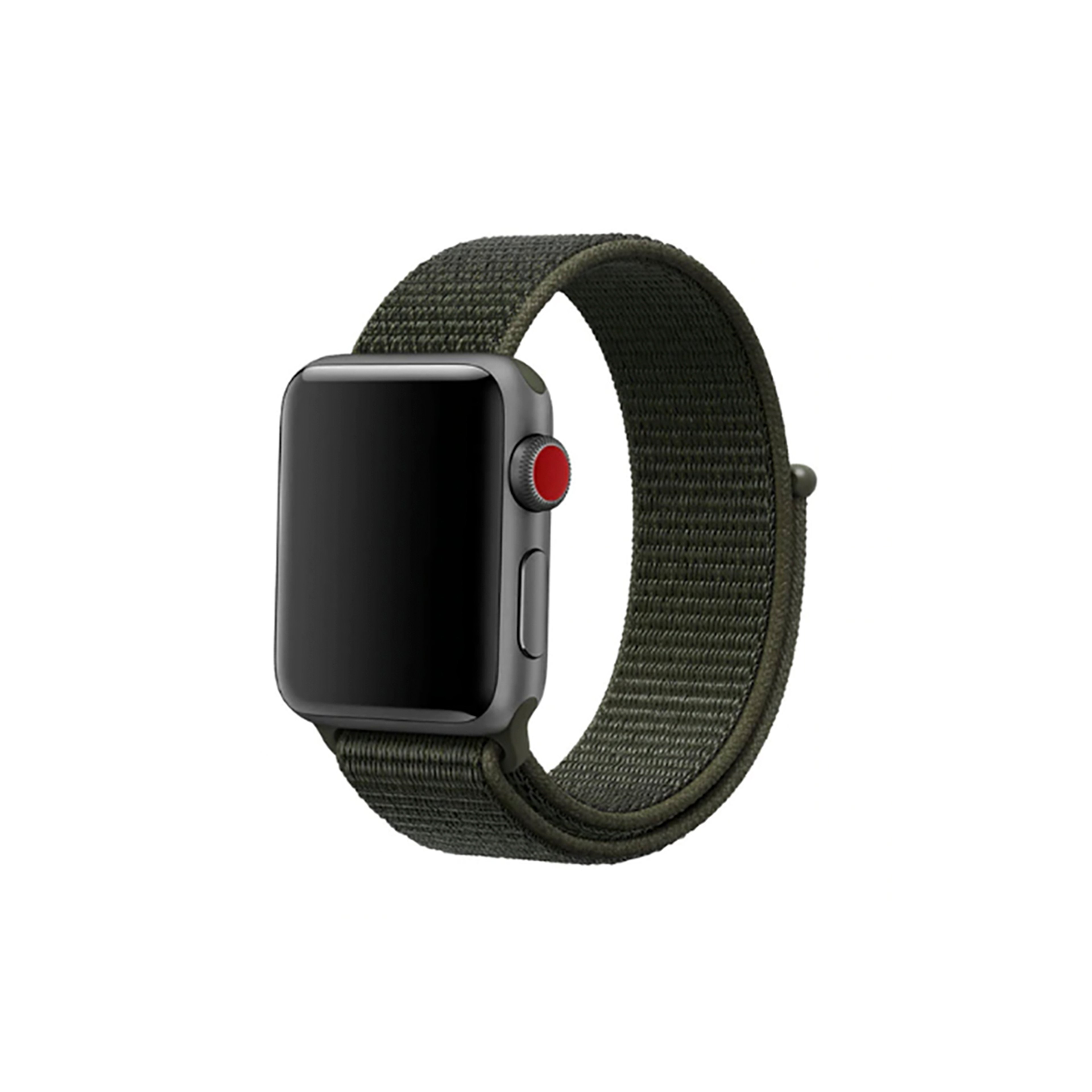 Apple Watch Velcro Kordon-Cargo Khaki