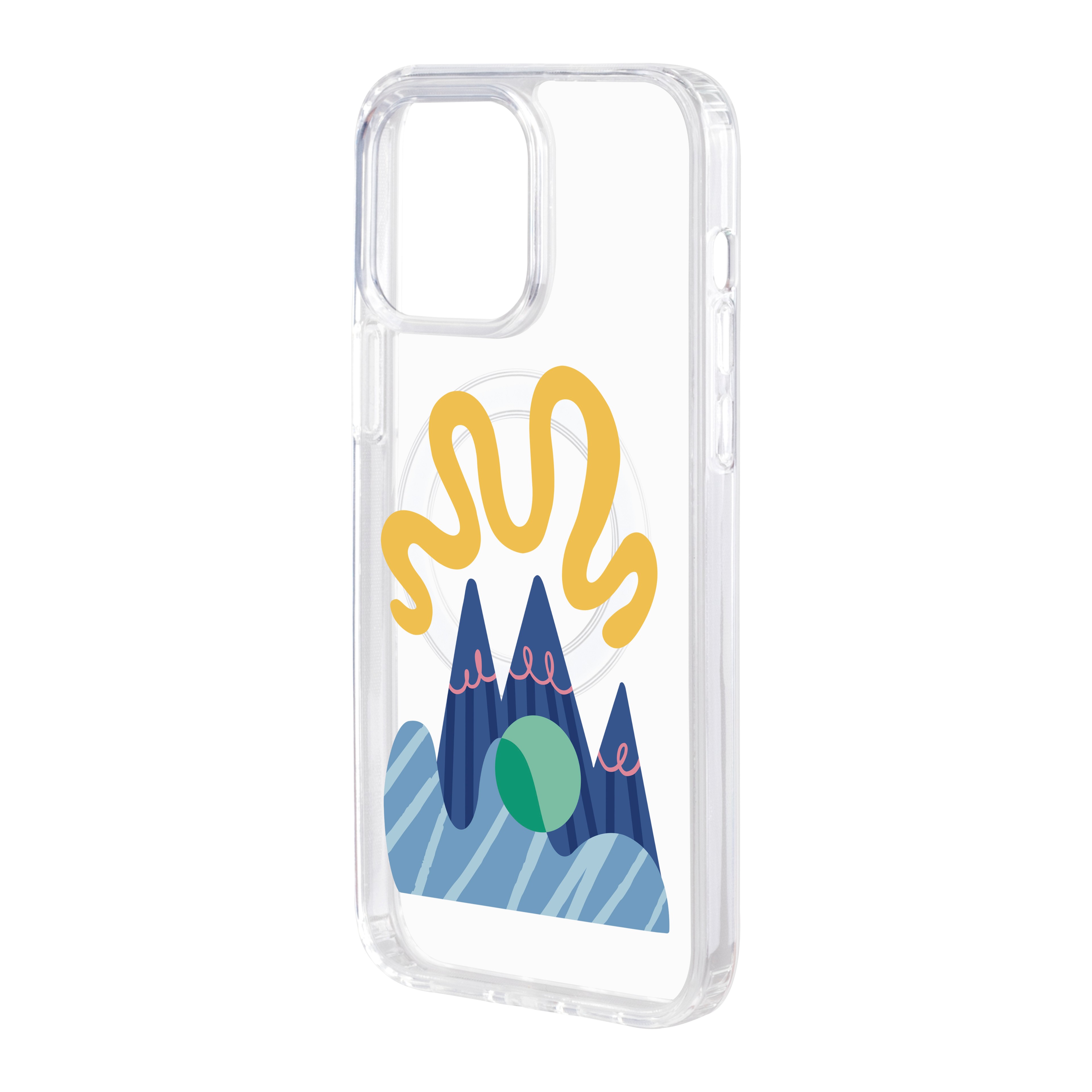 Mountain - iPhone Clear Case with MagSafe