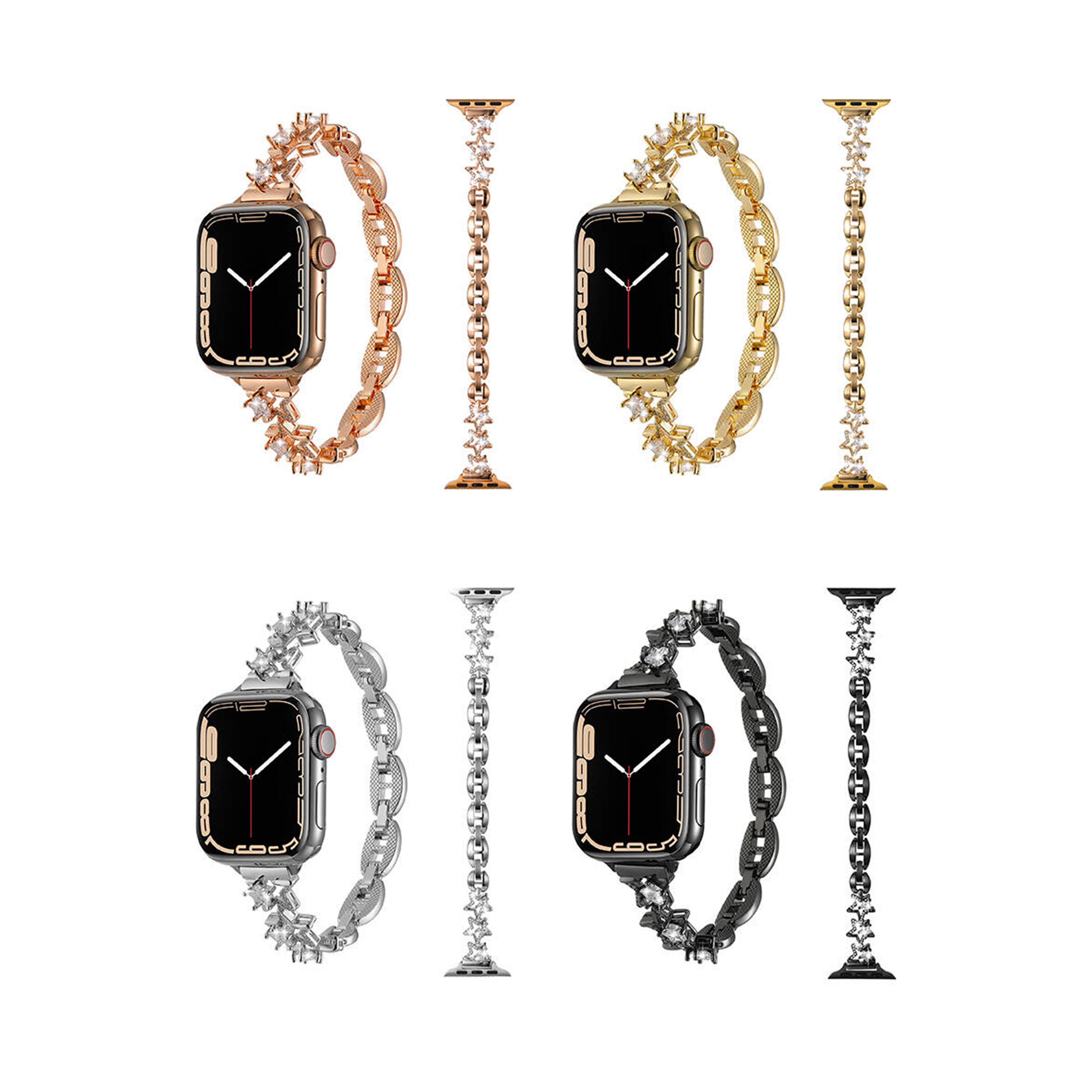 Apple Watch Pleasant Band-Rose Gold