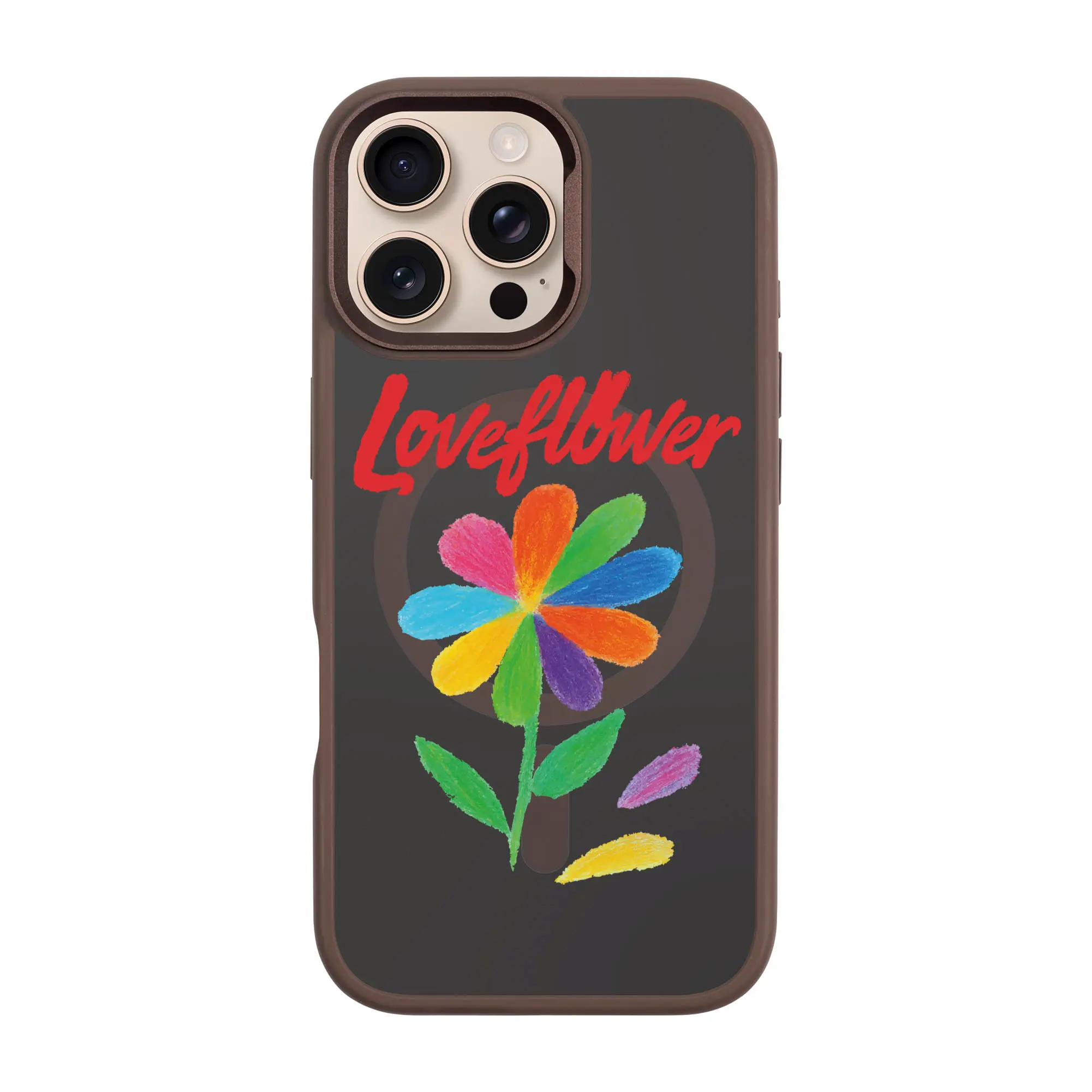 LOVE FLOWER-iPhone Rise Kılıf MagSafe Özellikli