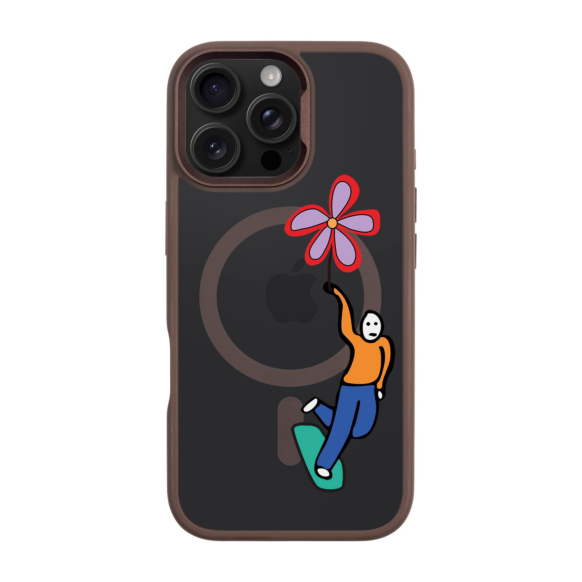 SKATEBOARDER-iPhone Rise Kılıf MagSafe Özellikli