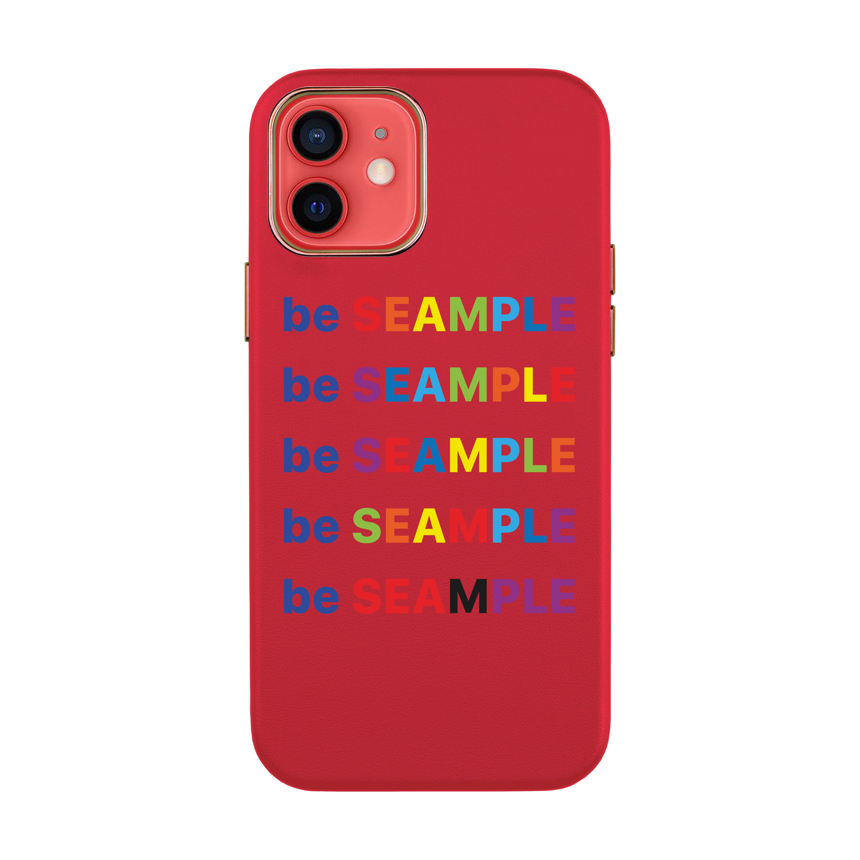 SEAMPLE-iPhone Leather Kılıf