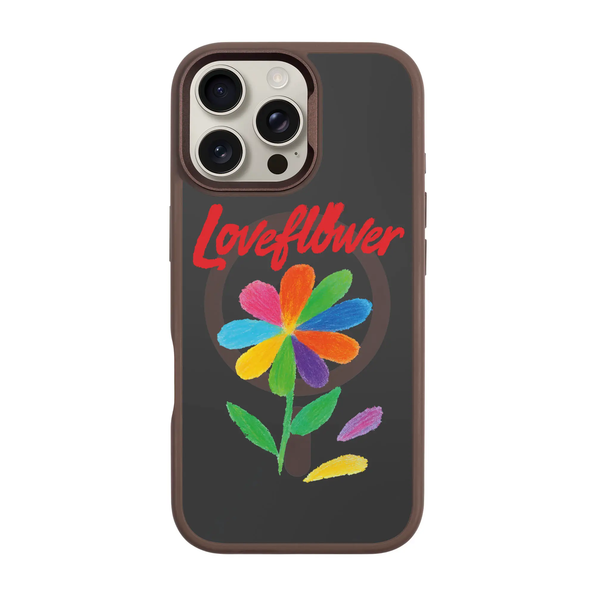 LOVE FLOWER-iPhone Rise Kılıf MagSafe Özellikli