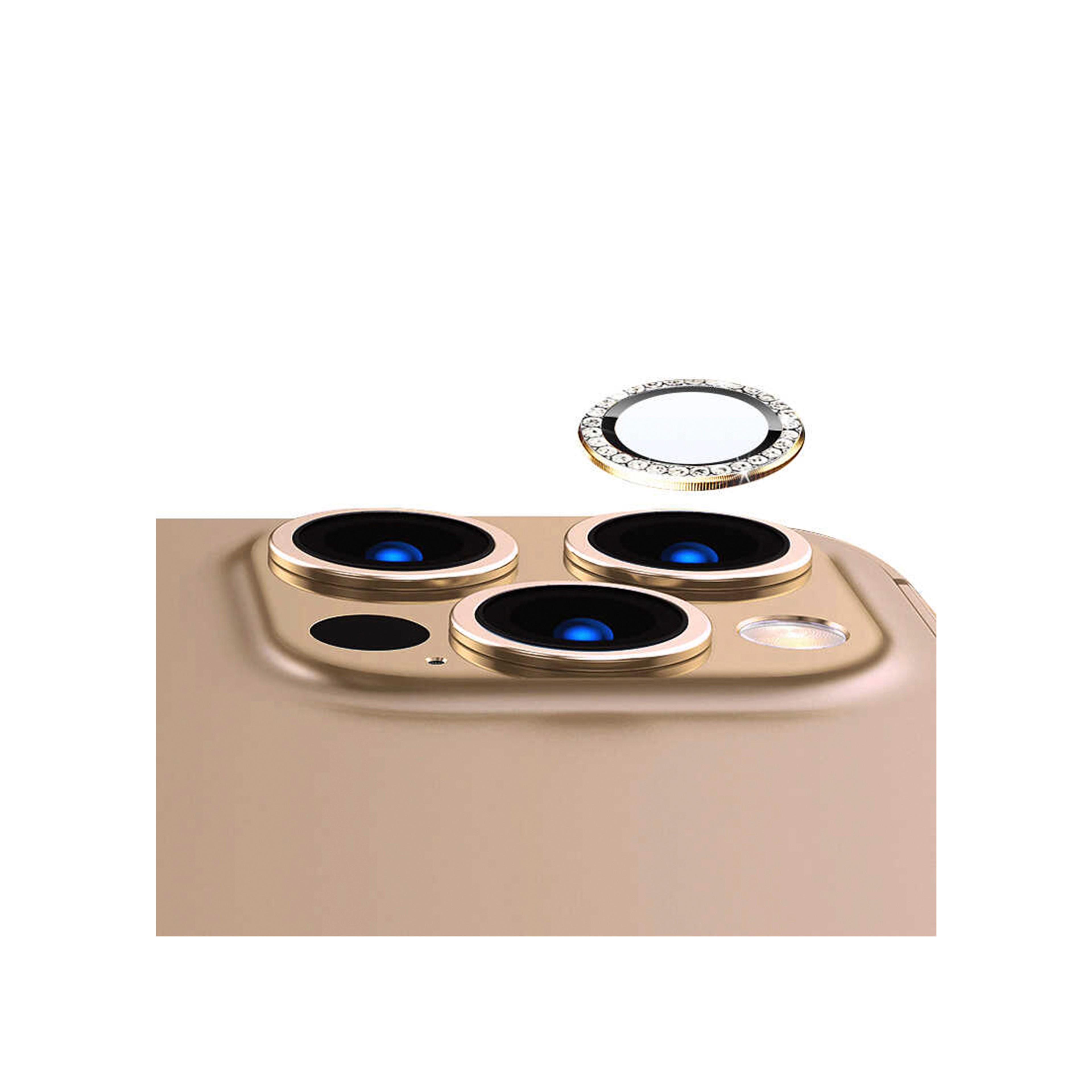 Apple iPhone 14 Plus Diamond Kamera Lens Koruyucu