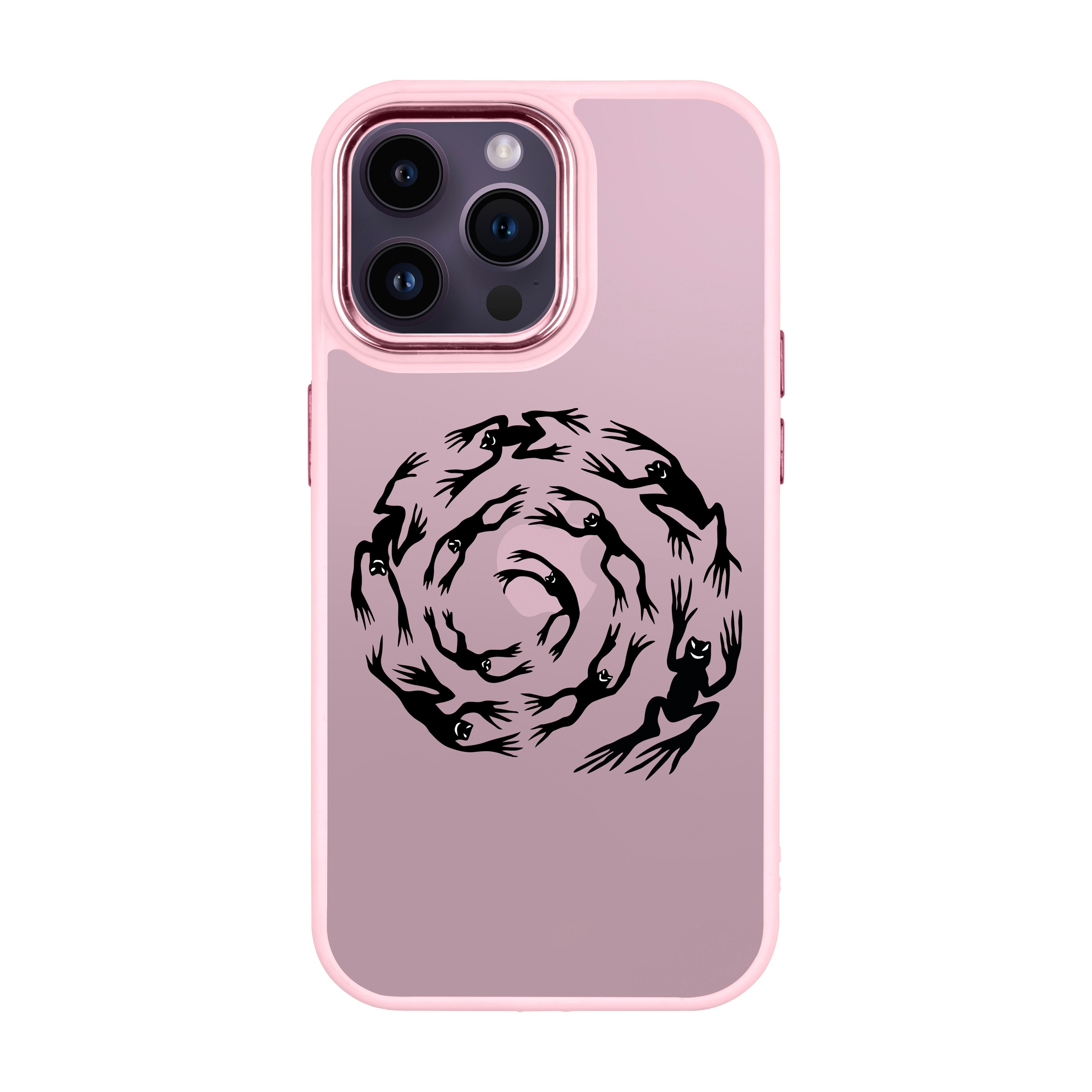 SWIRLING FROGS - iPhone Proof Case