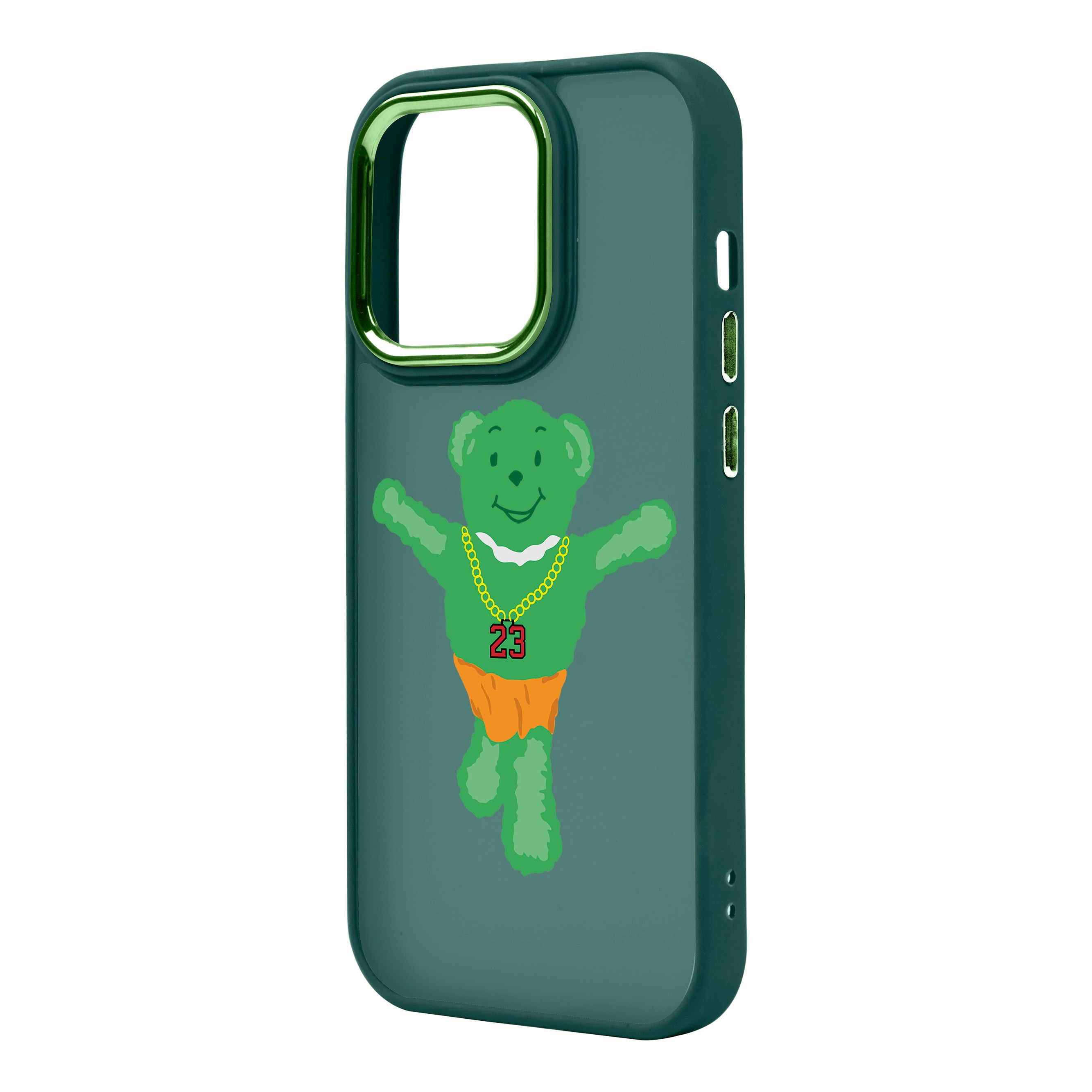 GREEN BEAR - iPhone Proof Case