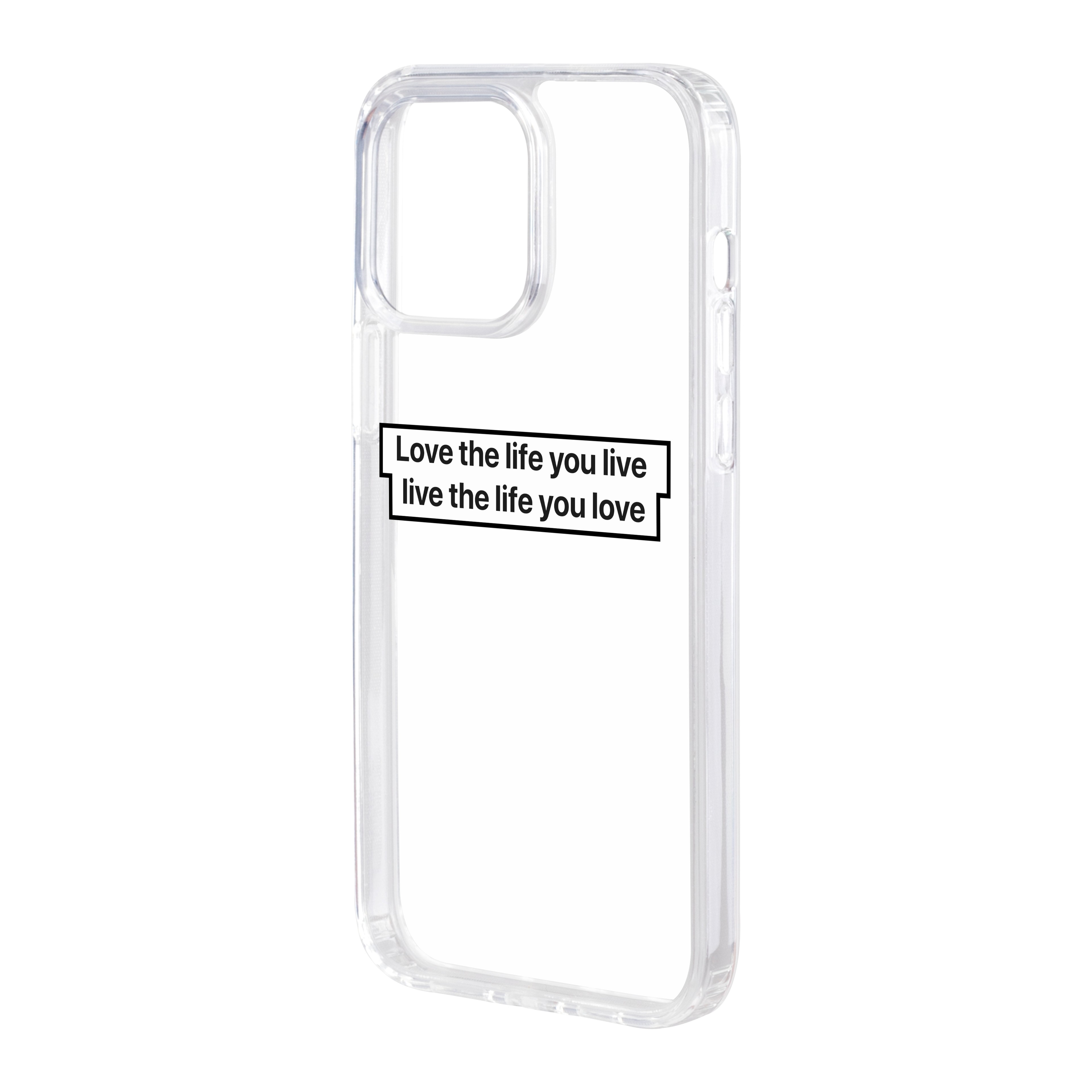 Love The Life - iPhone Clear Case