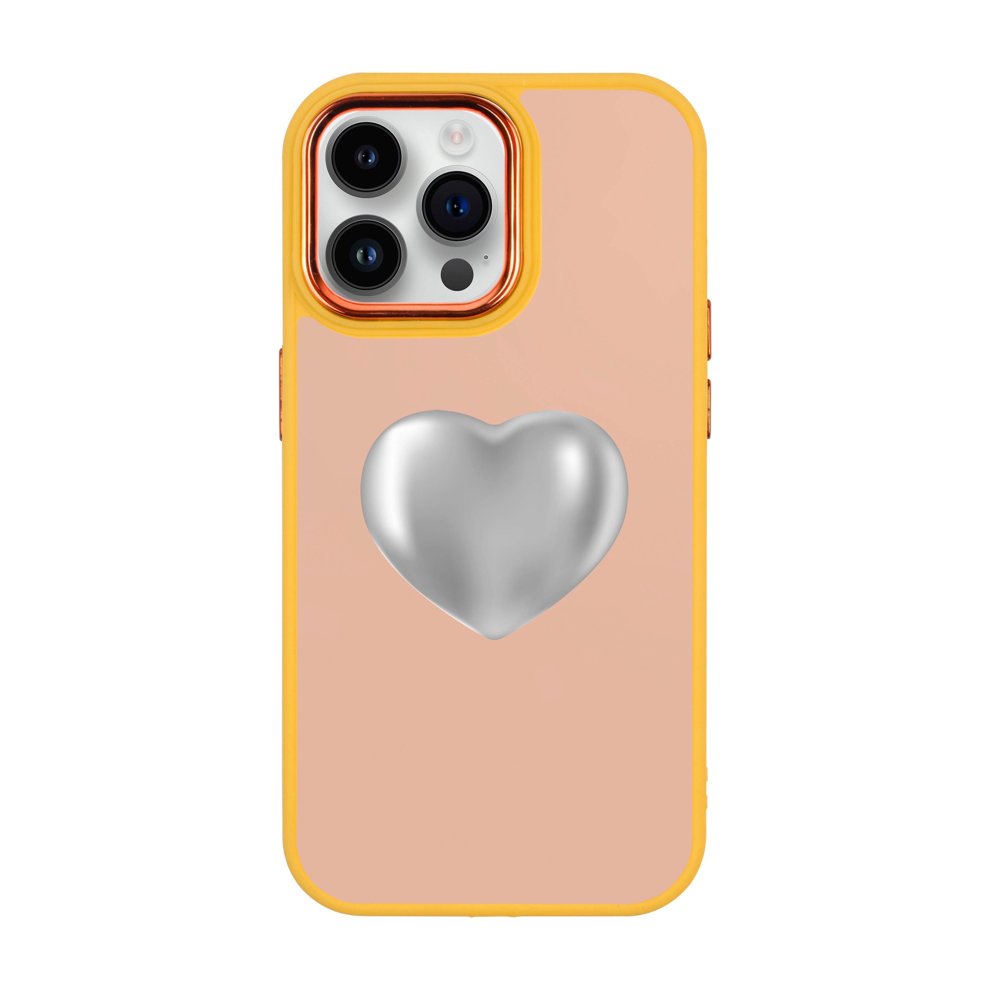 SILVER HEART-iPhone Proof Kılıf