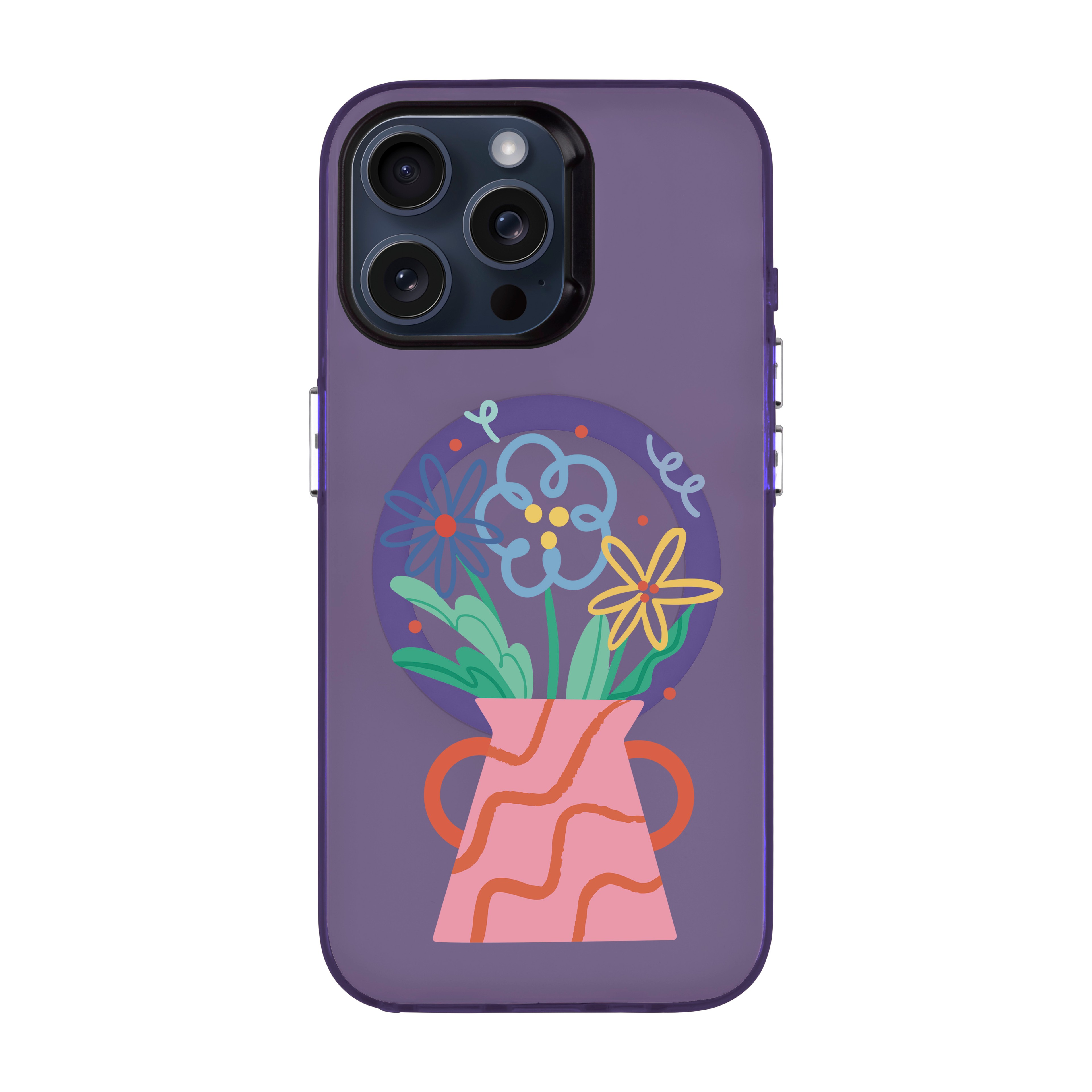 Pink Vase - iPhone Hold Case with MagSafe