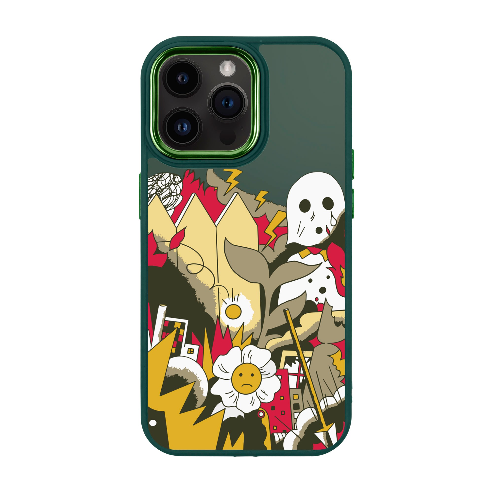 EVERYTHING IS BURNING-iPhone Proof Case