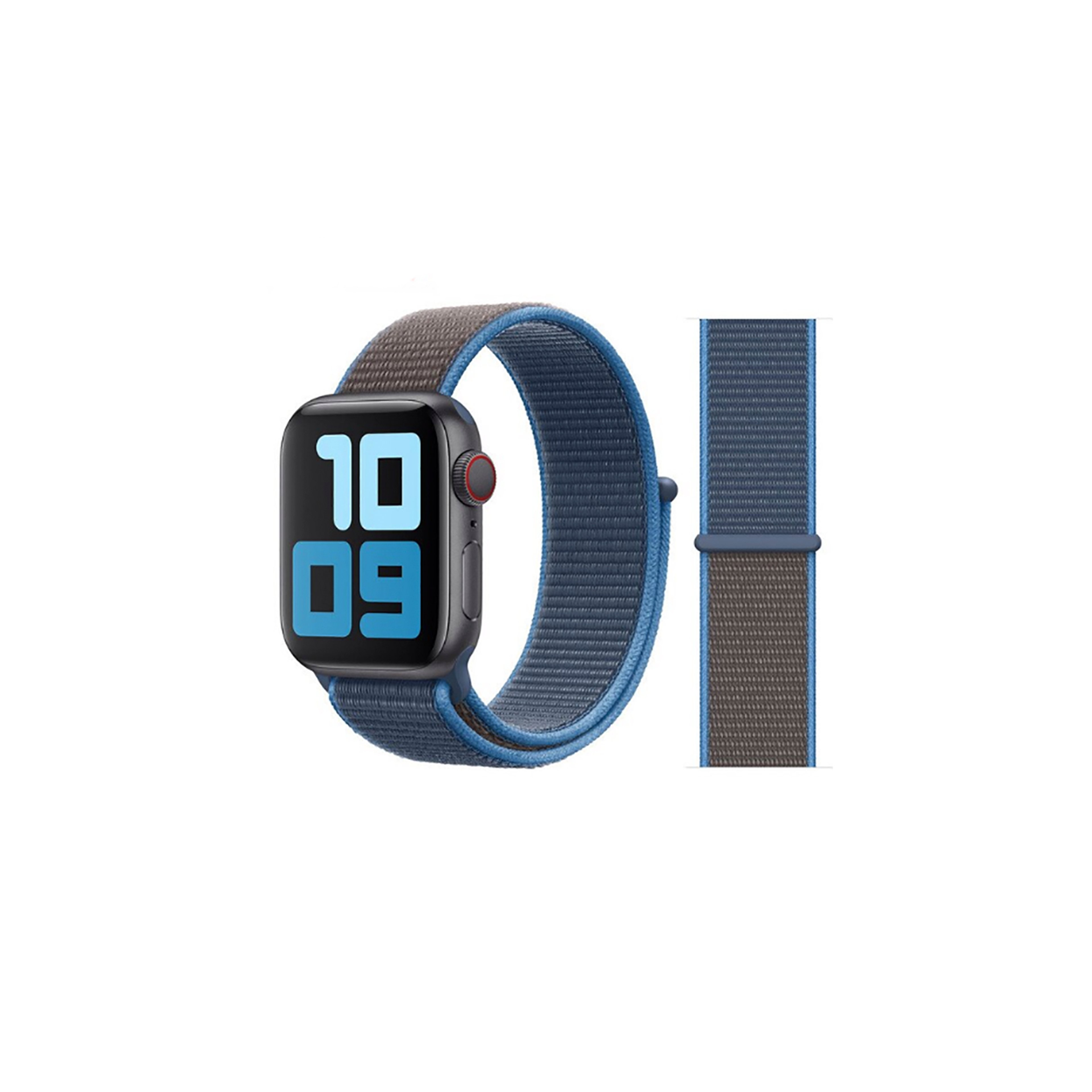 Apple Watch Velcro Band-Surf Blue