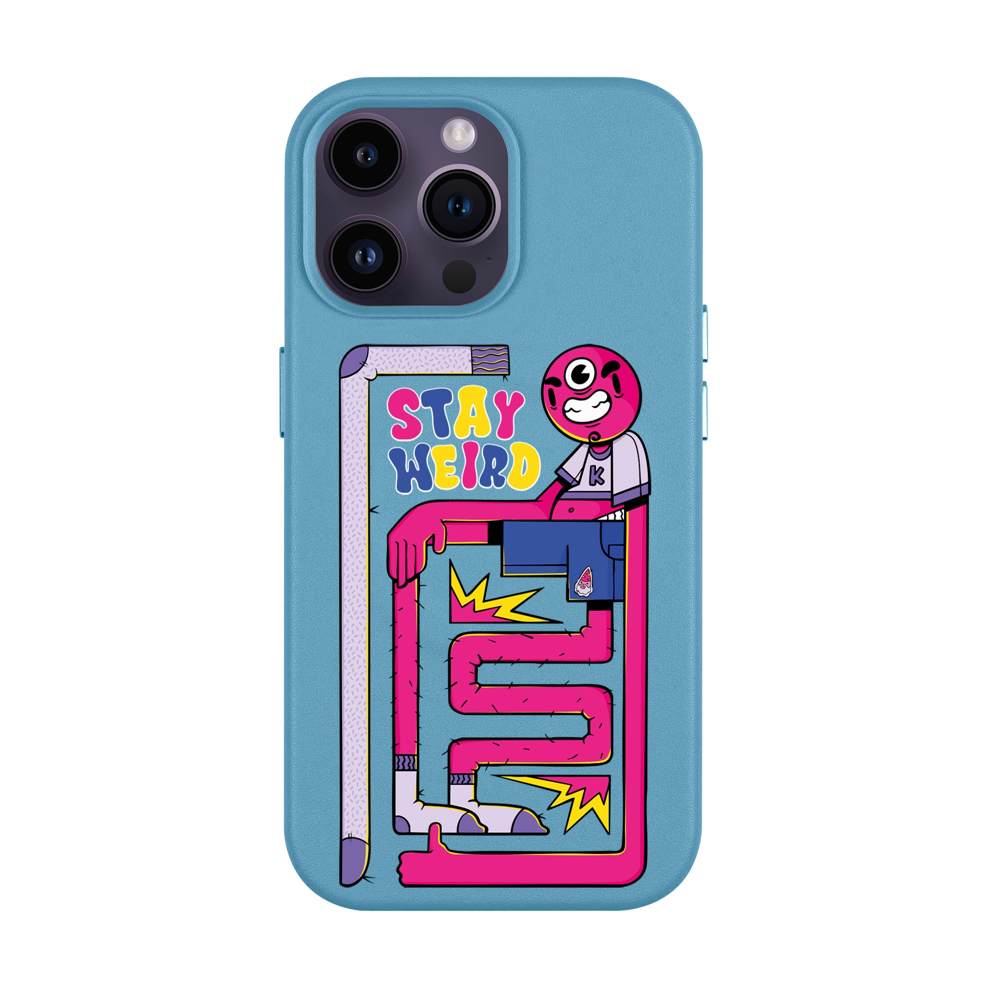 OG TOOTHY-iPhone Leather Kılıf MagSafe Özellikli