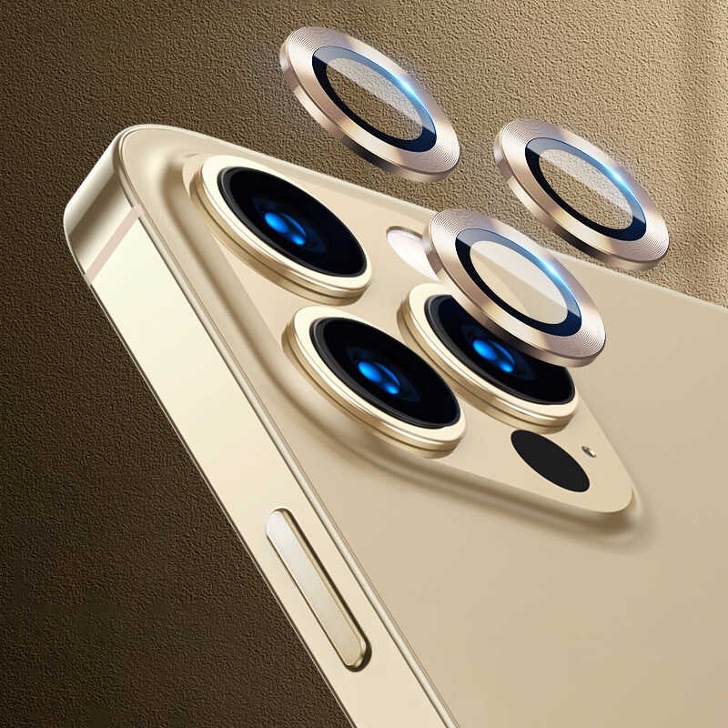 Apple iPhone 13 Pro Max Shine Kamera Lens Koruyucu