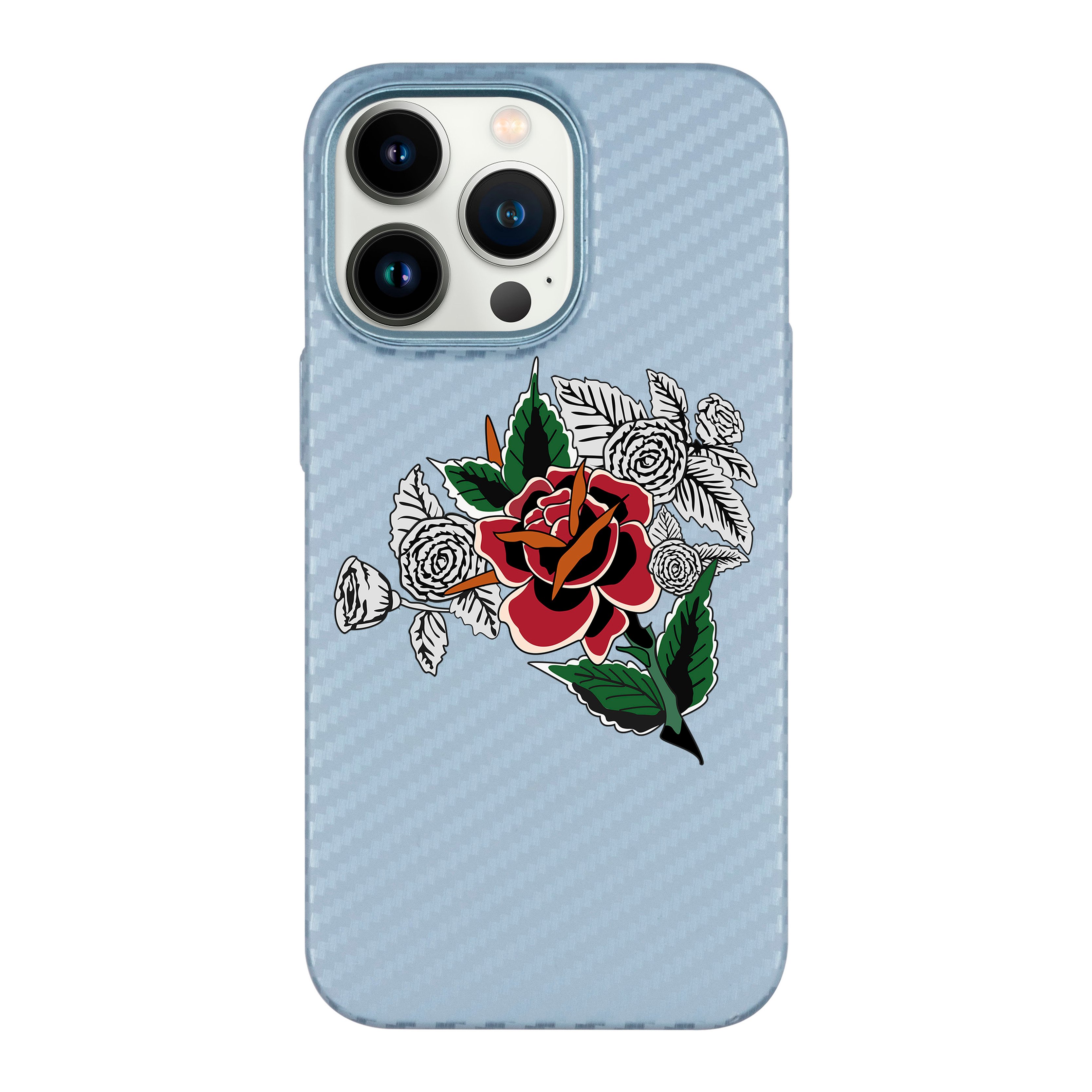 Dry Rose - iPhone Carbon Case