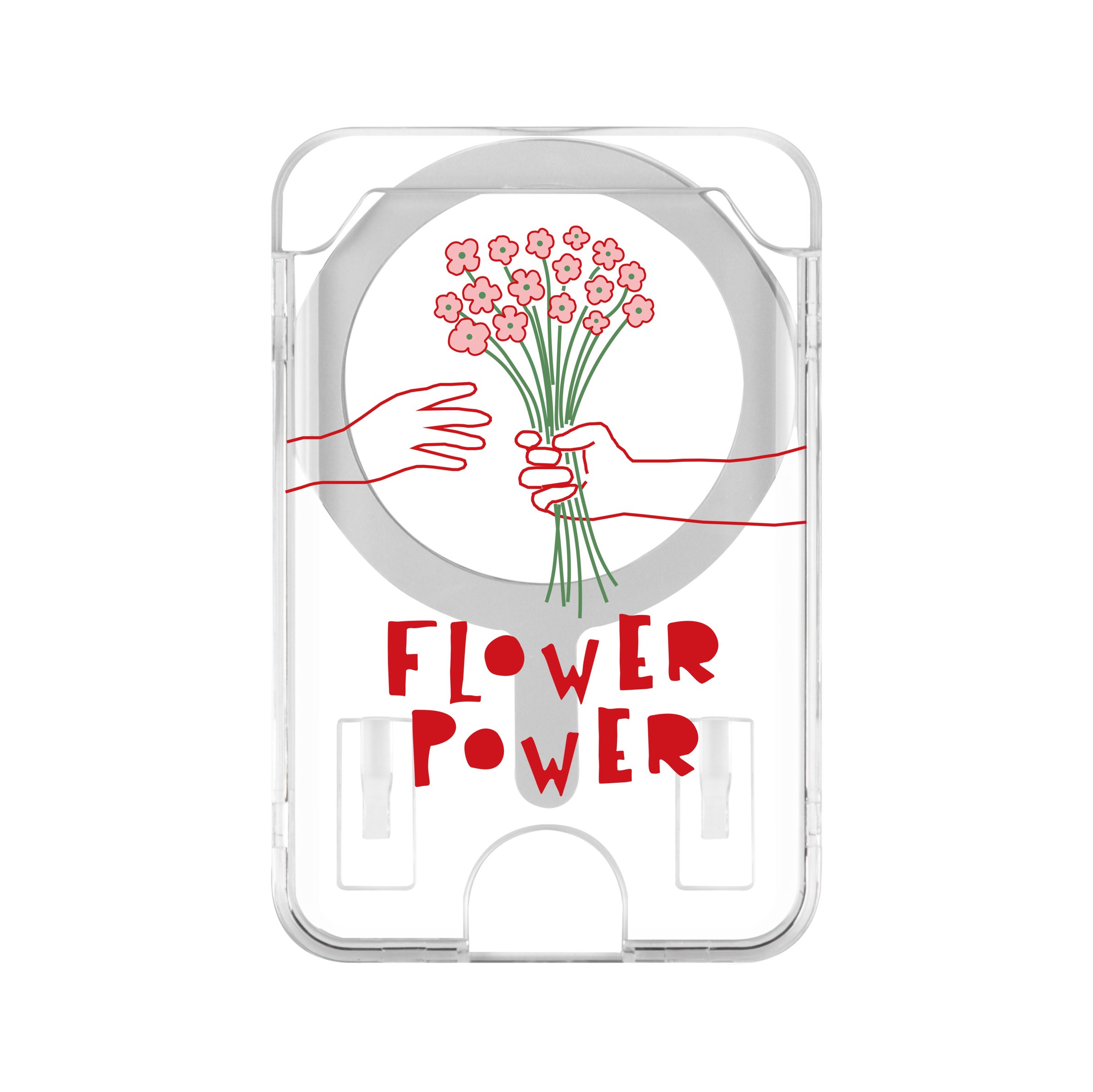 FLOWER POWER-Clear Kartlık