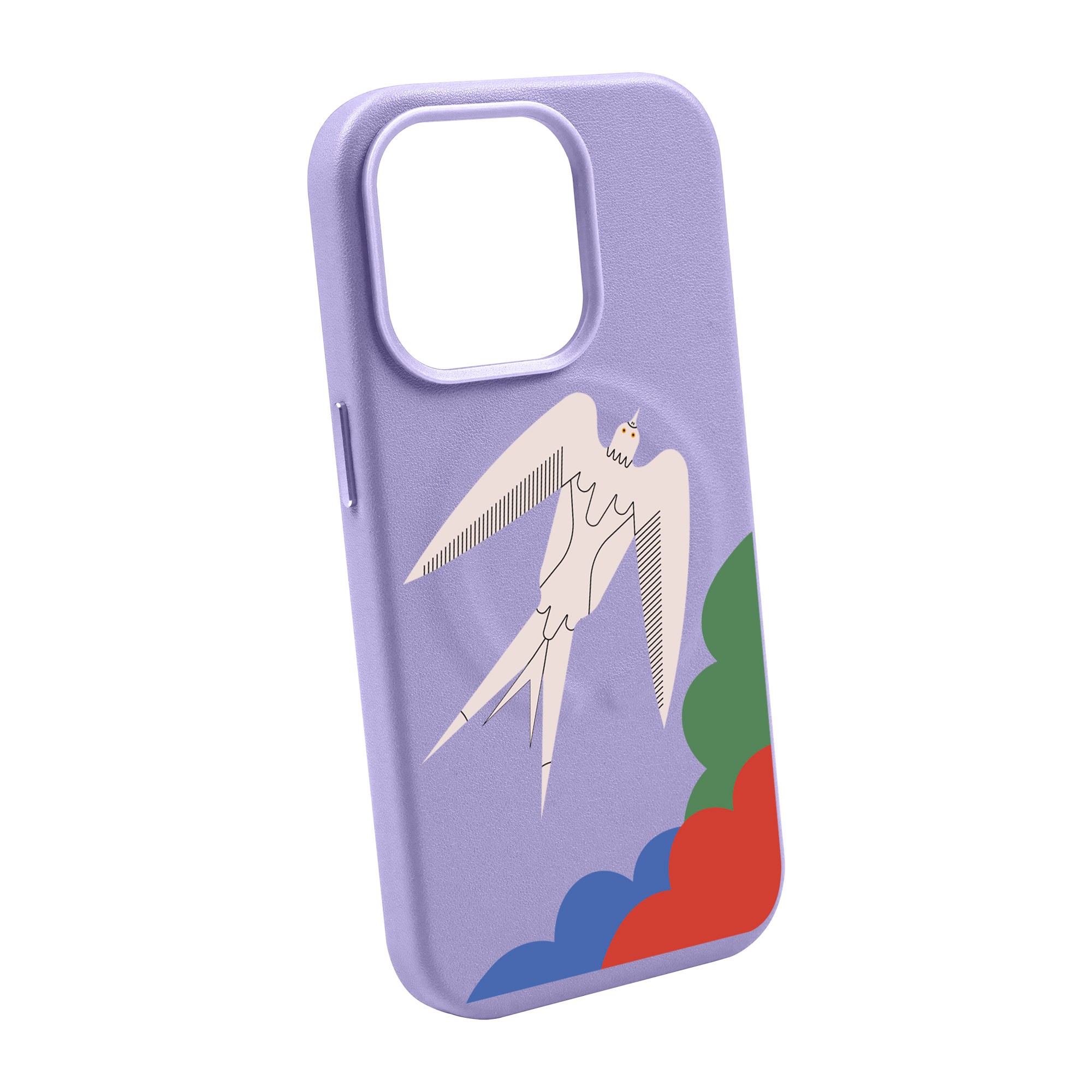 L’OISEAU LIBRE-iPhone Leather Kılıf MagSafe Özellikli