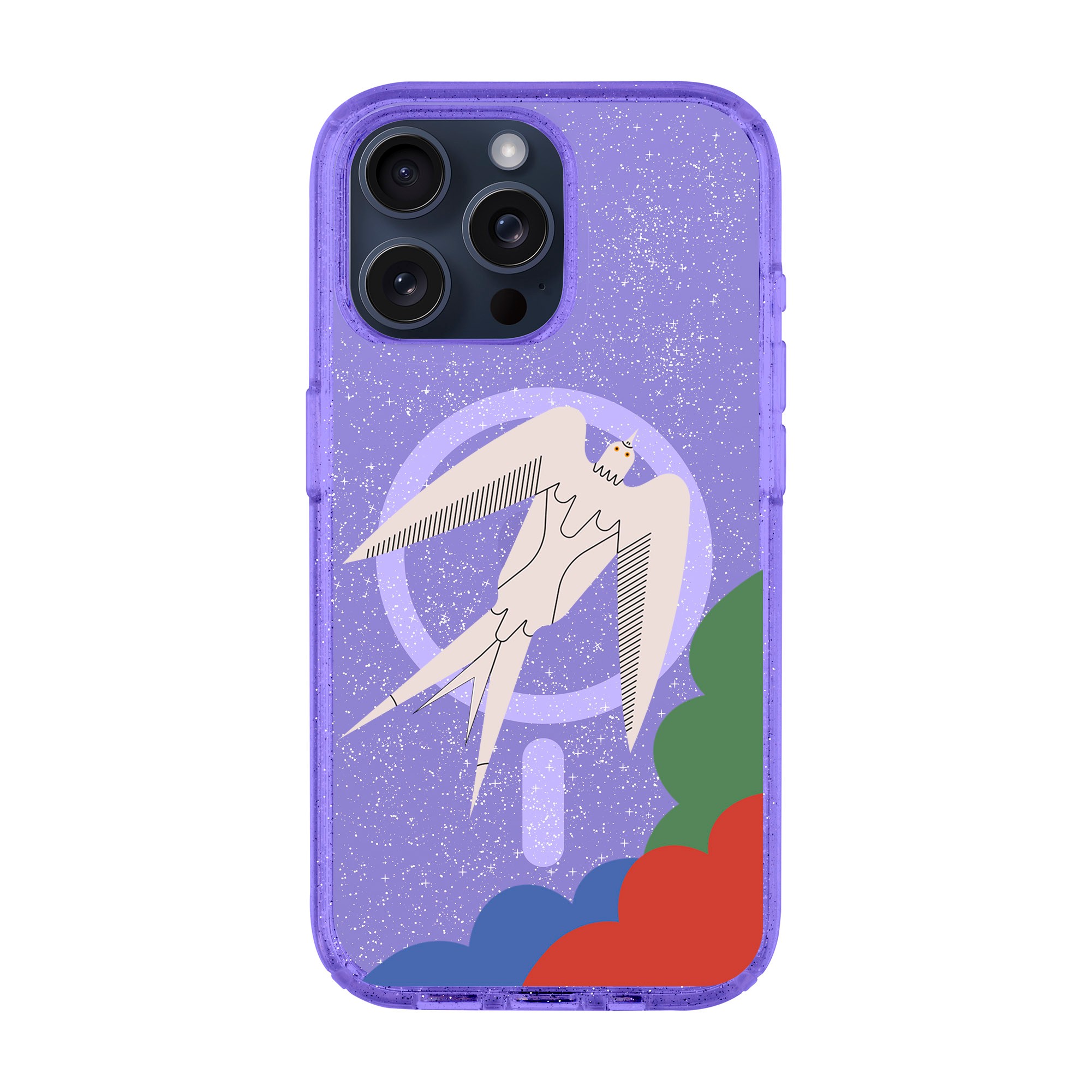 L’OISEAU LIBRE-iPhone Shiny Kılıf MagSafe Özellikli