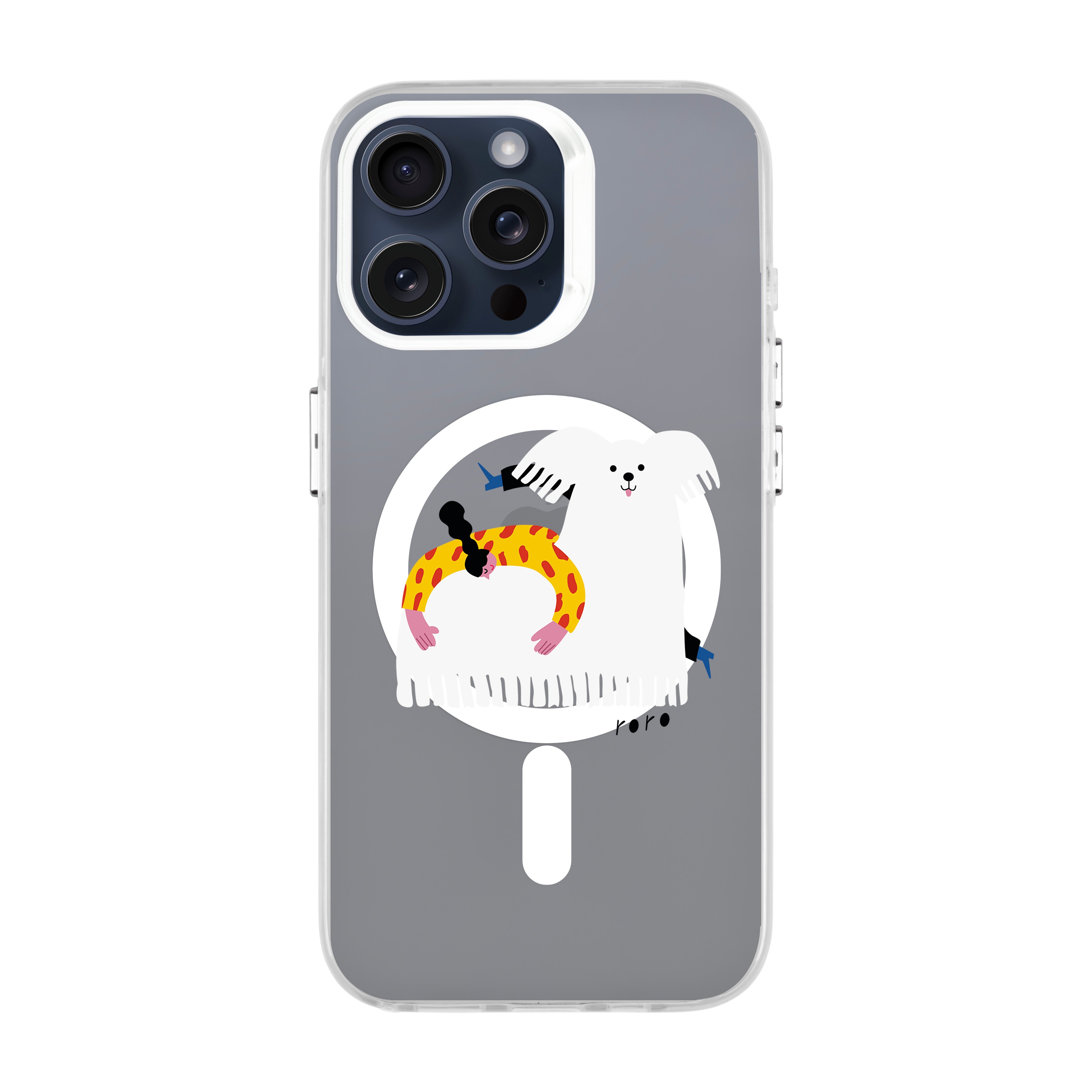 Fancy Dog - iPhone Hold Case with MagSafe