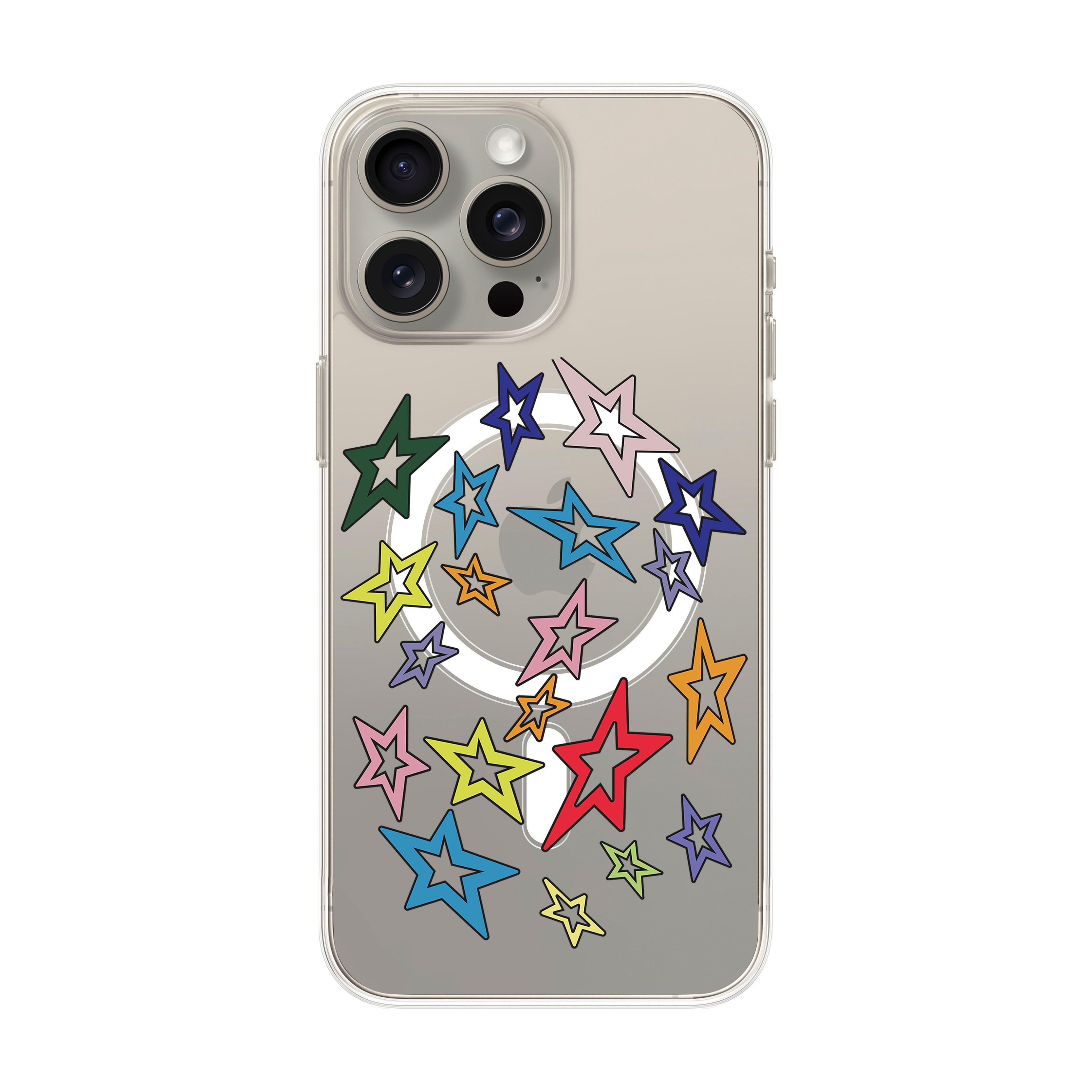 Star - iPhone Clear Case with MagSafe