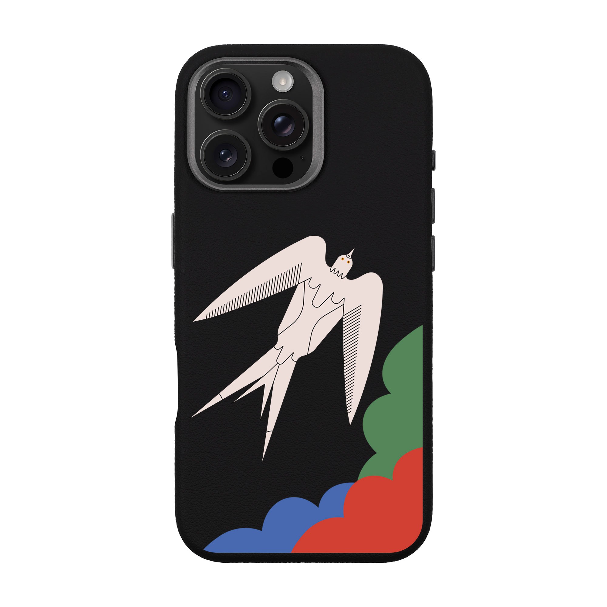 L’OISEAU LIBRE-iPhone Leather Premium Kılıf MagSafe Özellikli