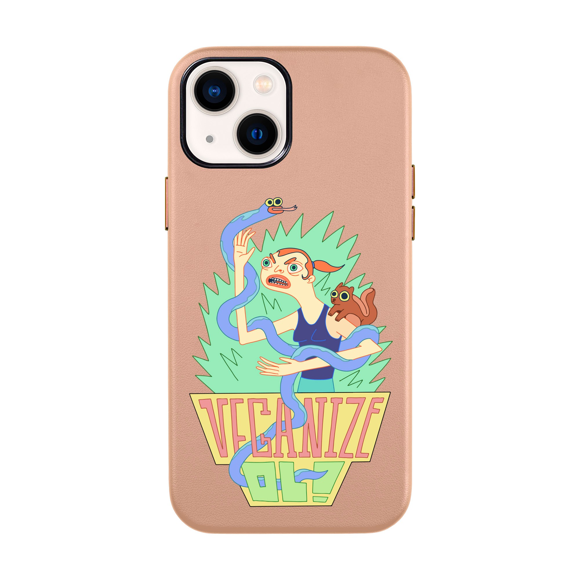 VEGANİZE-iPhone Leather Kılıf