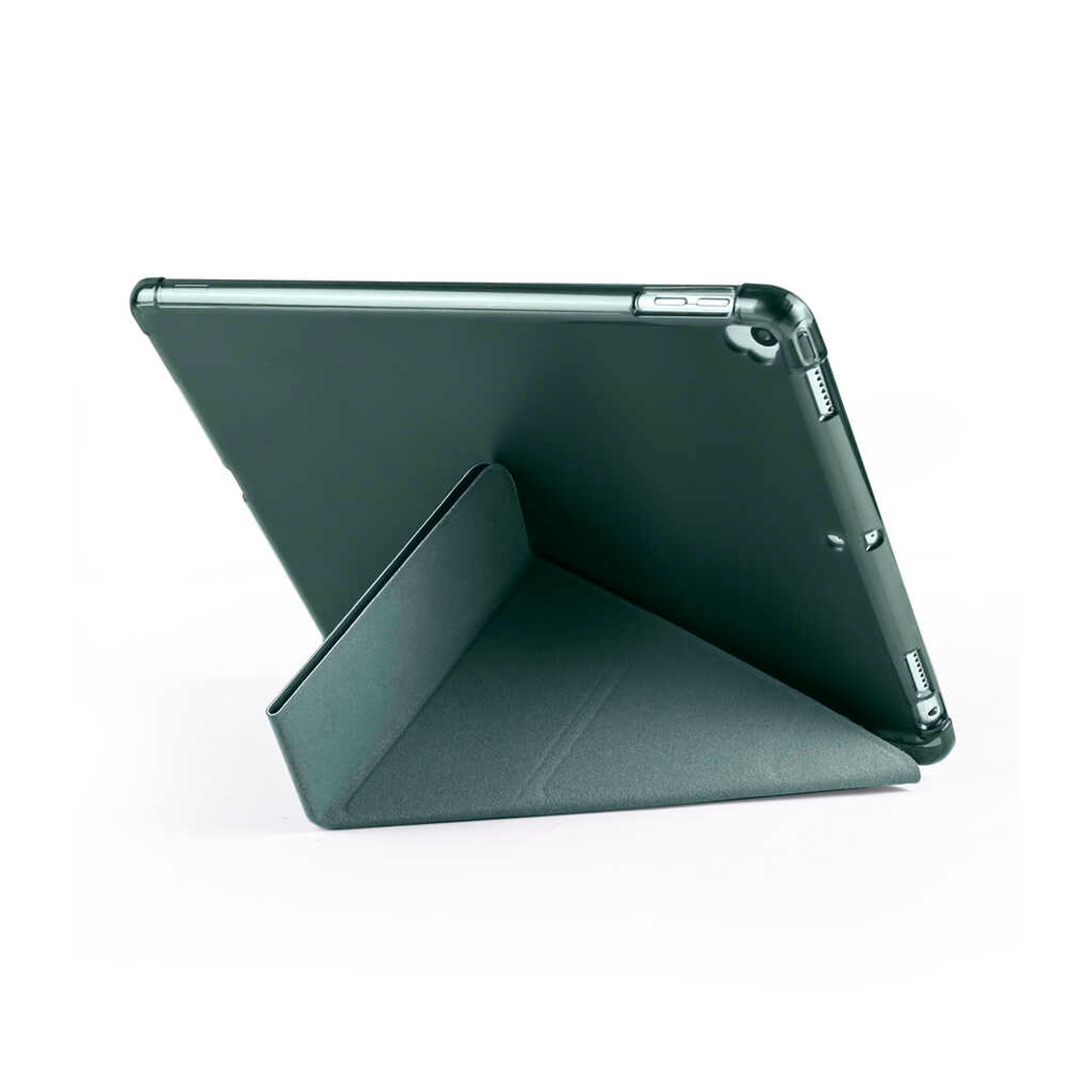Apple iPad 8.Nesil 10.2 inç-Trigon Folding Kalemlikli Standlı Kılıf