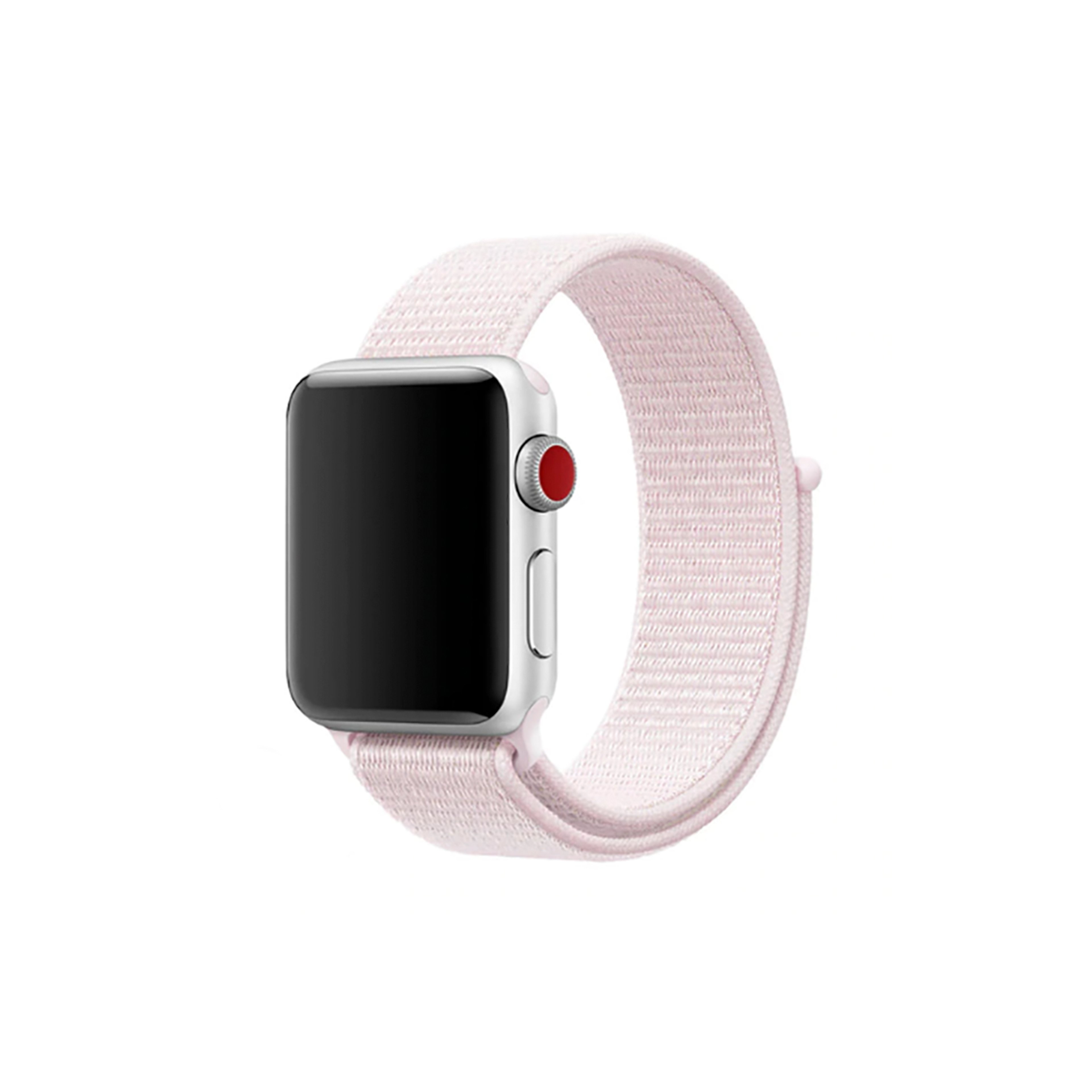 Apple Watch Velcro Kordon-Light Pink