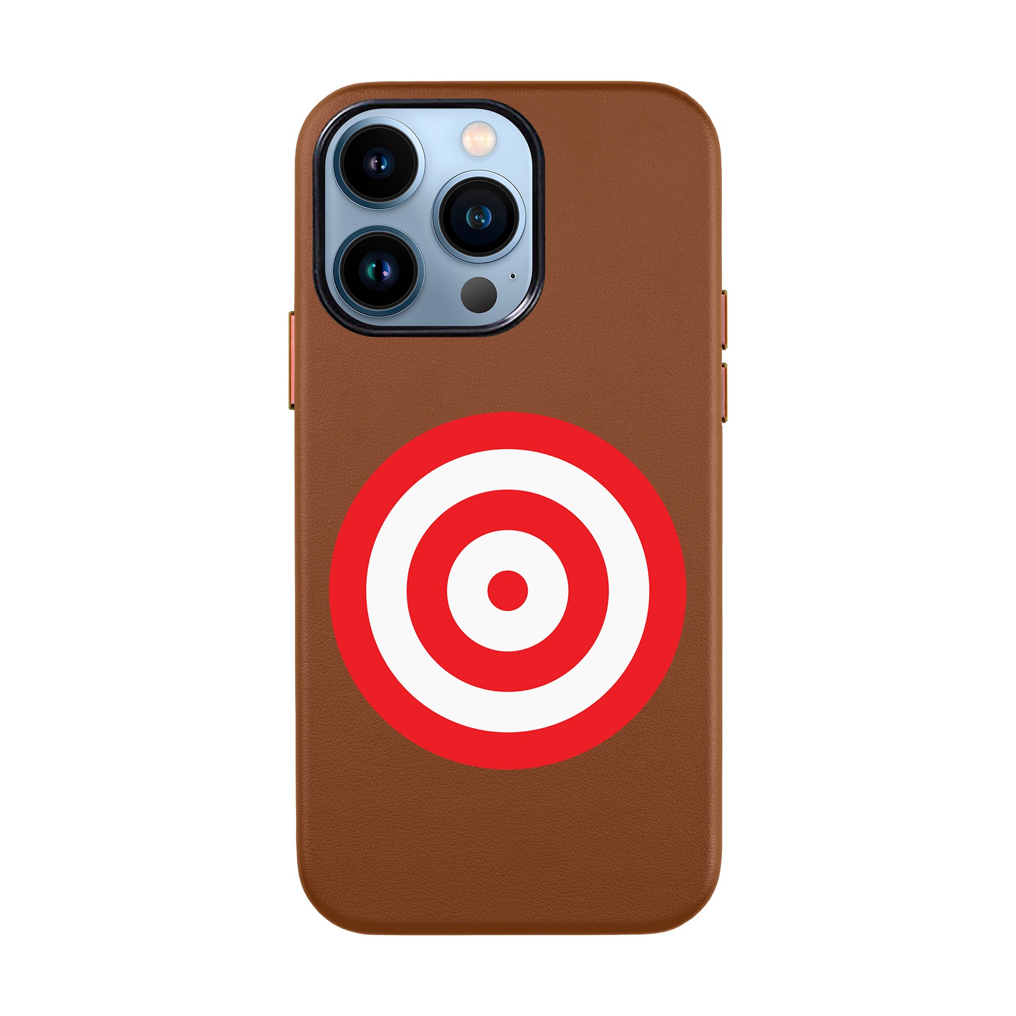 BULL'S EYE-iPhone Leather Kılıf