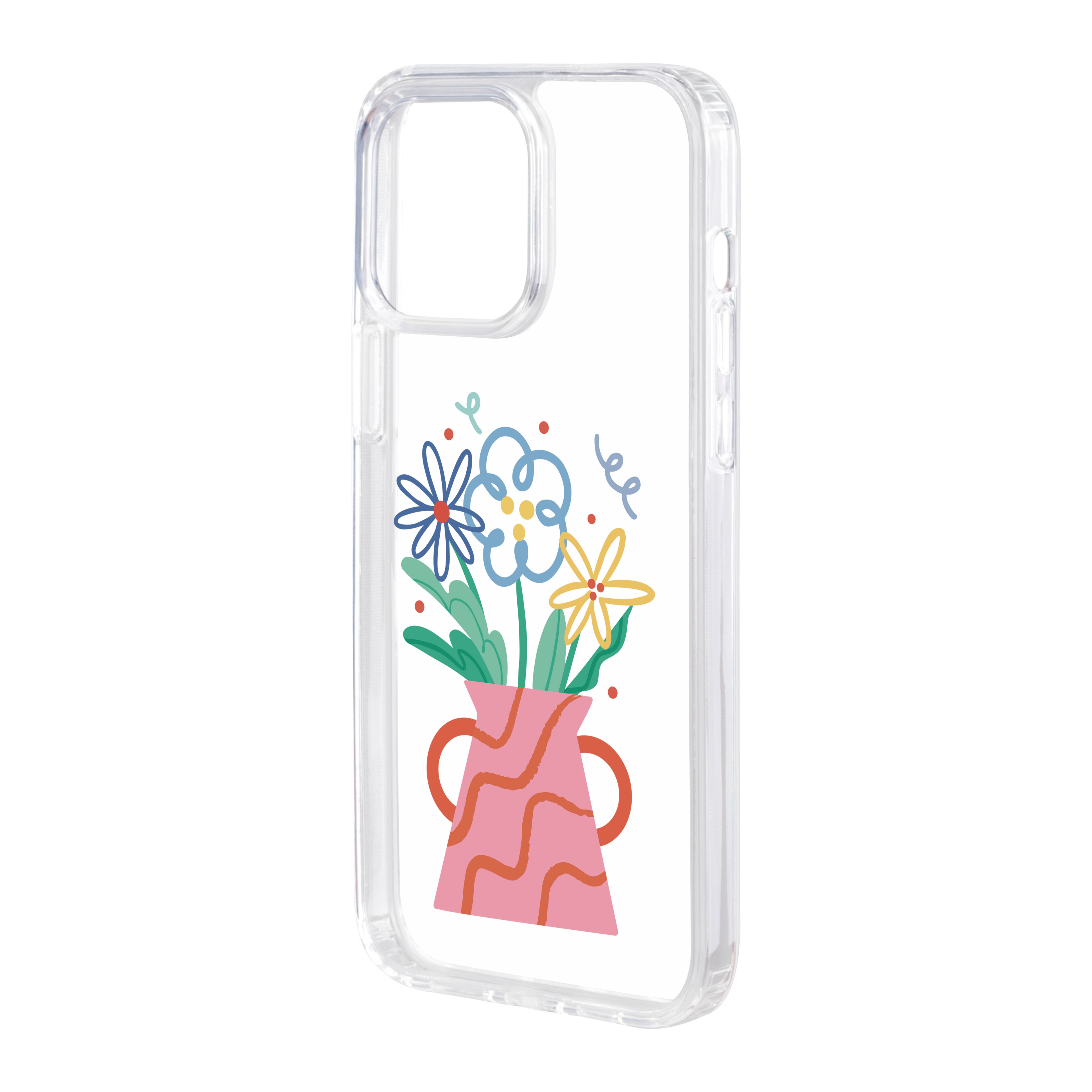 Pink Vase - iPhone Clear Case