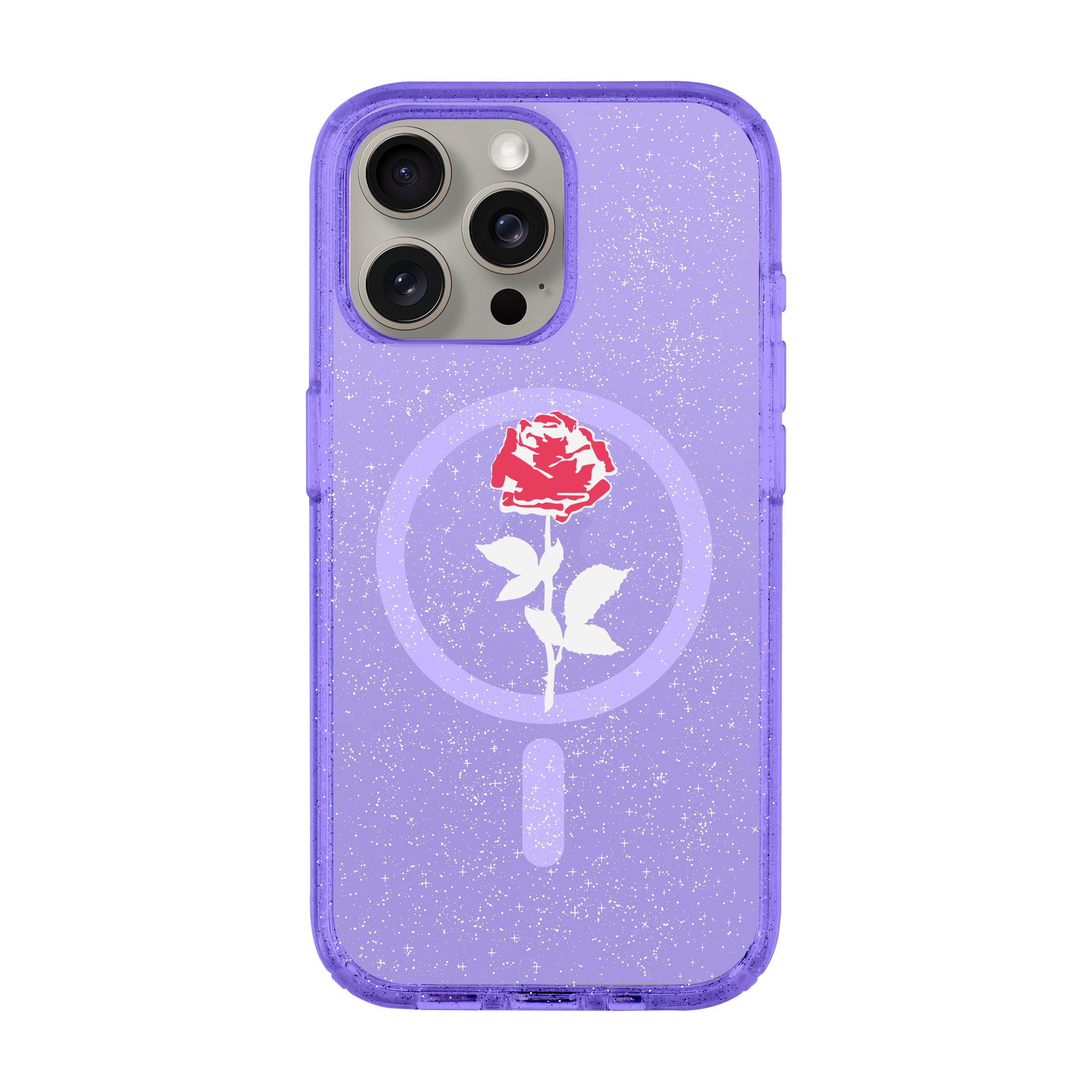 NATUREL ROSE-iPhone Shiny Kılıf MagSafe Özellikli