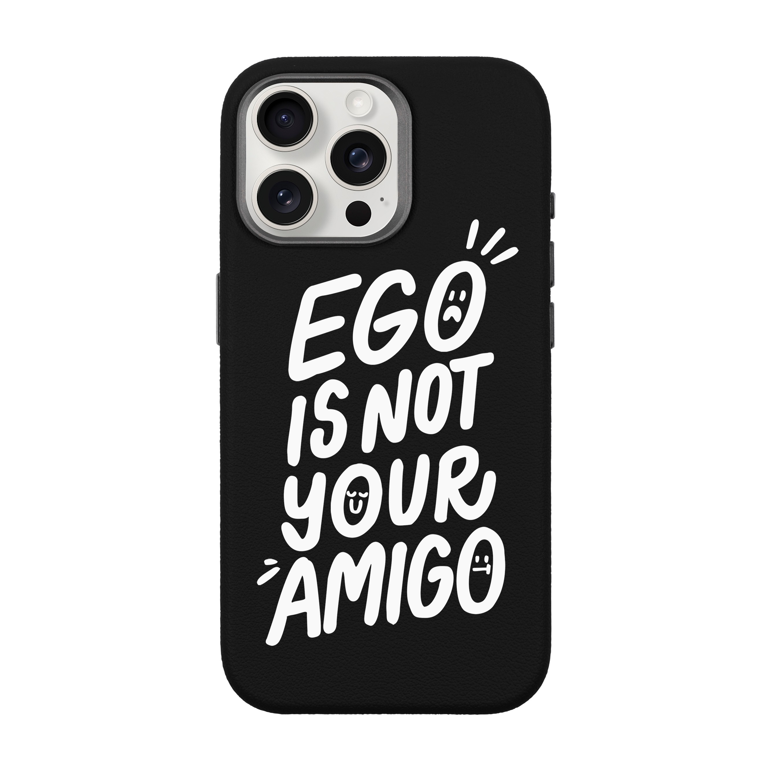 EGO-iPhone Leather 15 Premium Case with MagSafe