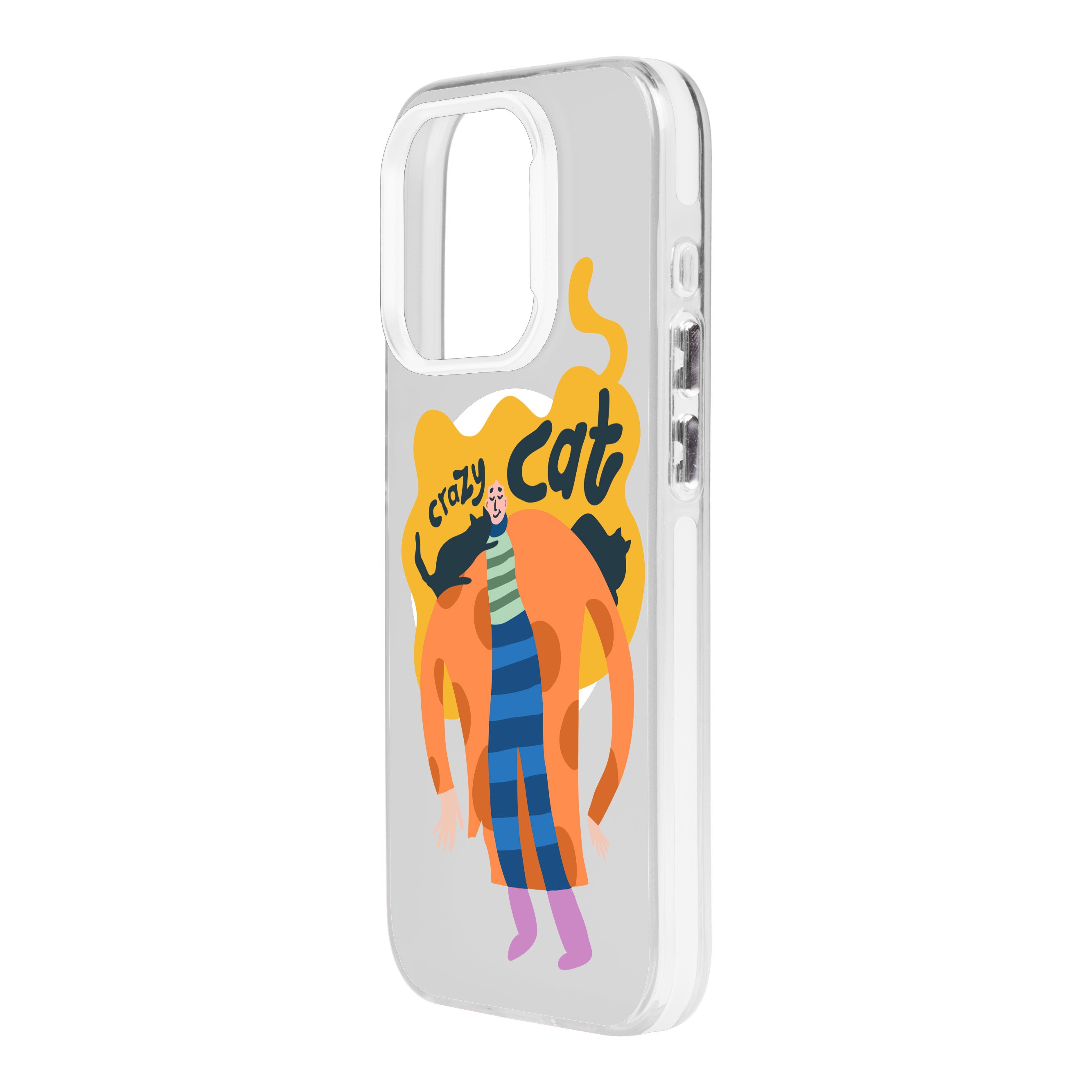 Crazy Cat - iPhone Hold Case with MagSafe