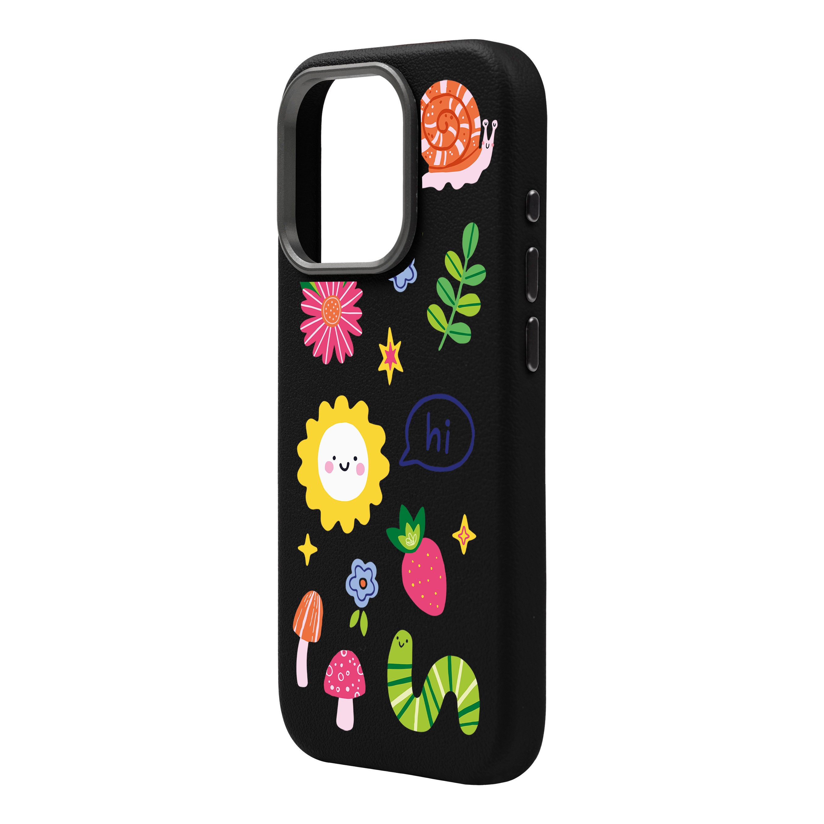 HELLO NATURE-iPhone Leather Premium Kılıf MagSafe Özellikli