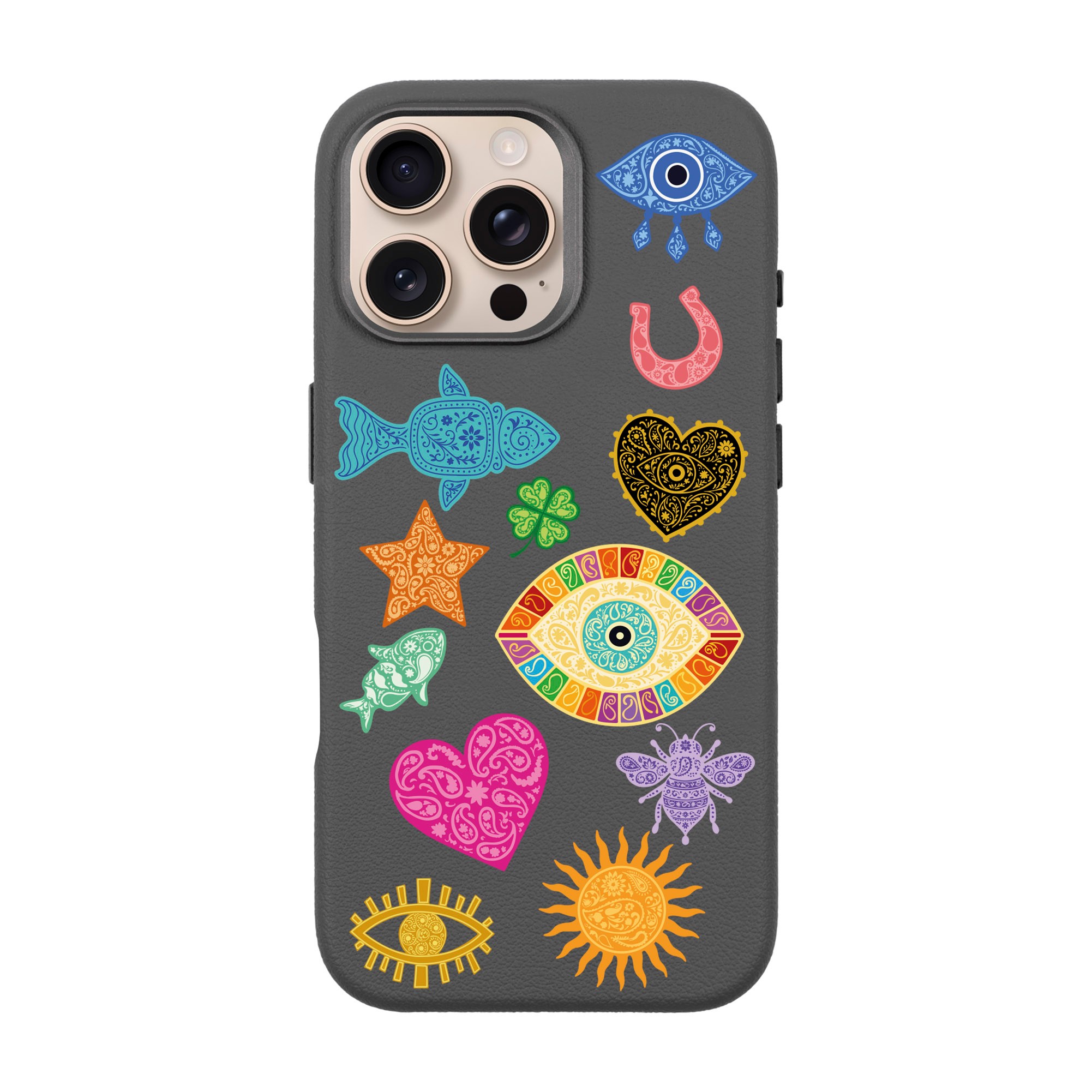 CHARMS BY BERRİN ÖZKAN-iPhone Leather Premium Kılıf MagSafe Özellikli
