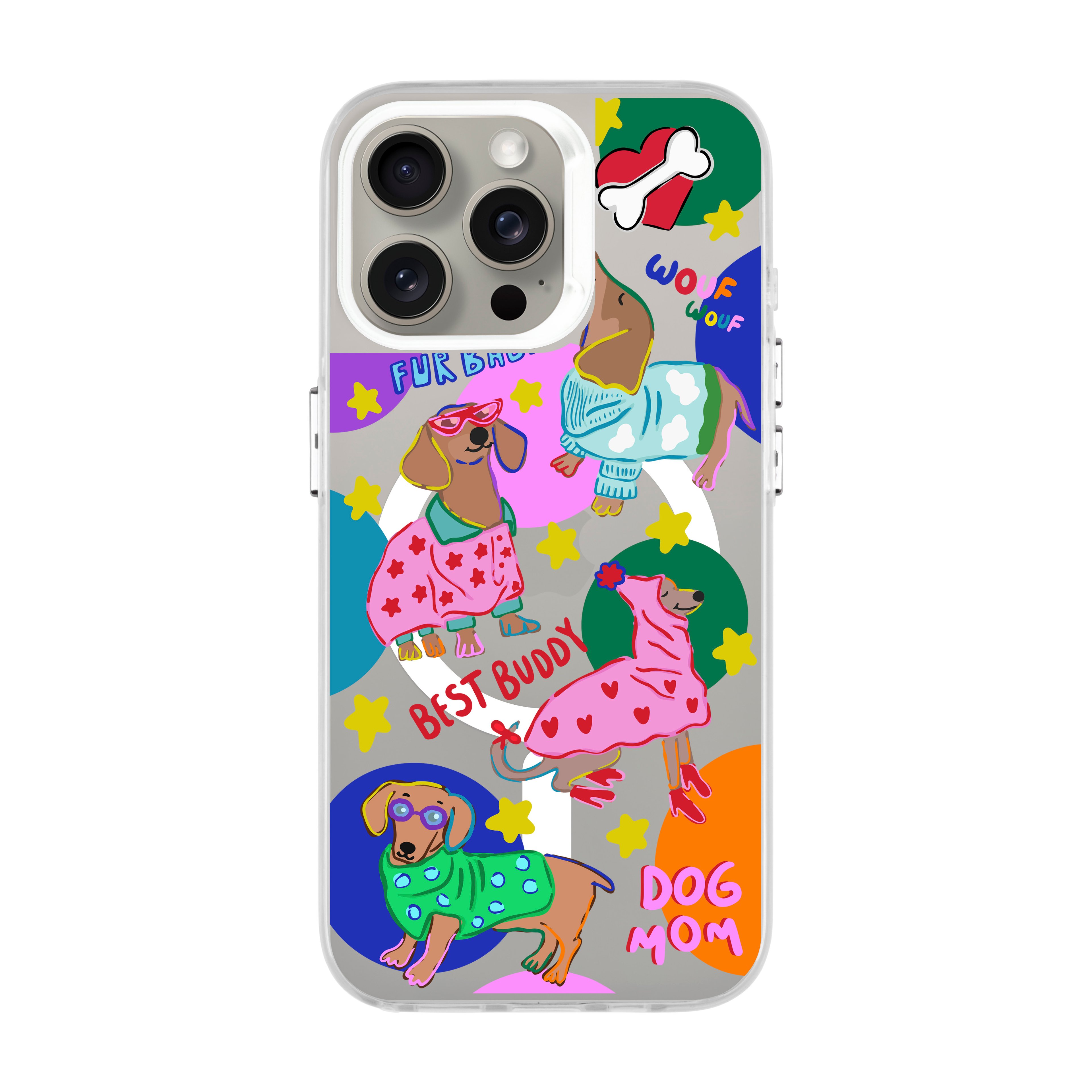 Dog Mom - iPhone Hold Case with MagSafe