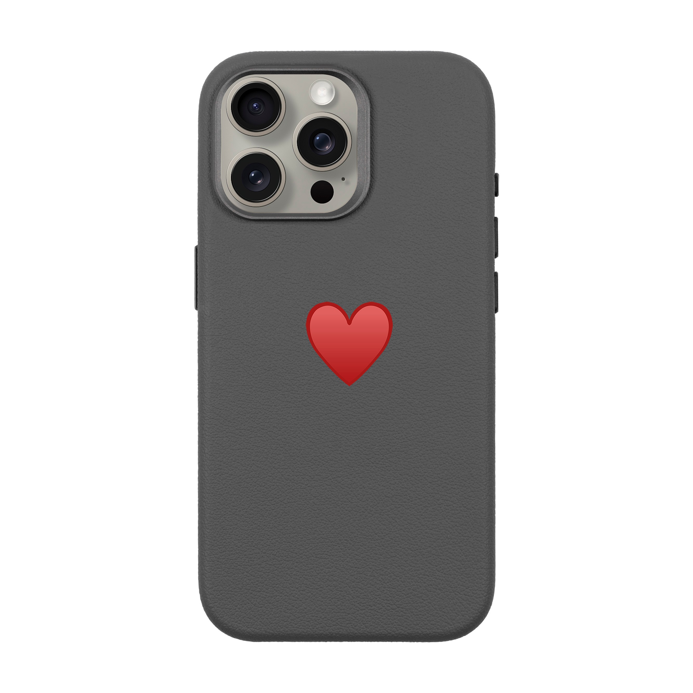 SPREAD HEART-iPhone Leather 15 Premium Case with MagSafe