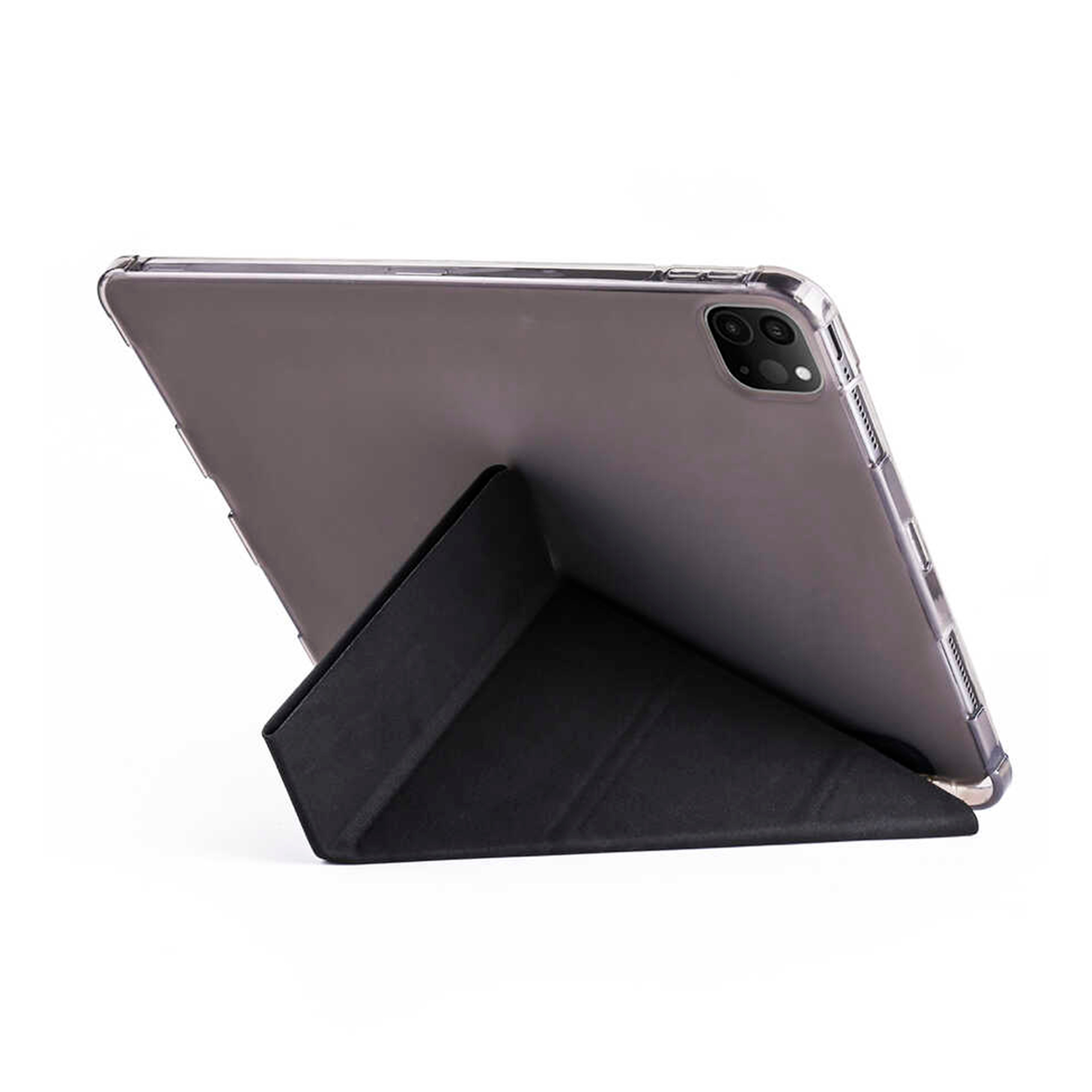 Apple iPad Pro 12.9 inç 2021 (5.Nesil)-Trigon Folding Kalemlikli Standlı Kılıf