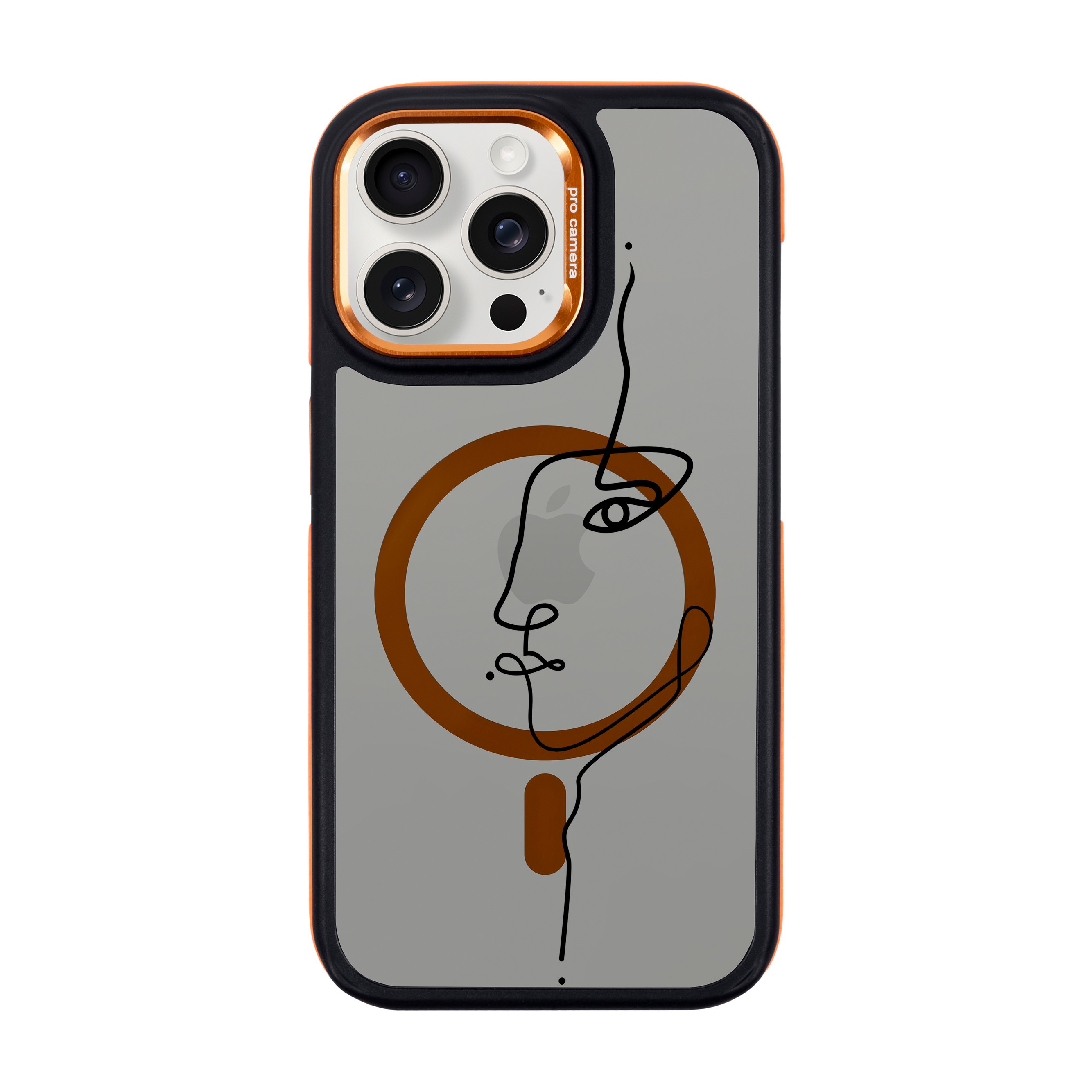 FACE-iPhone Dark Case with MagSafe