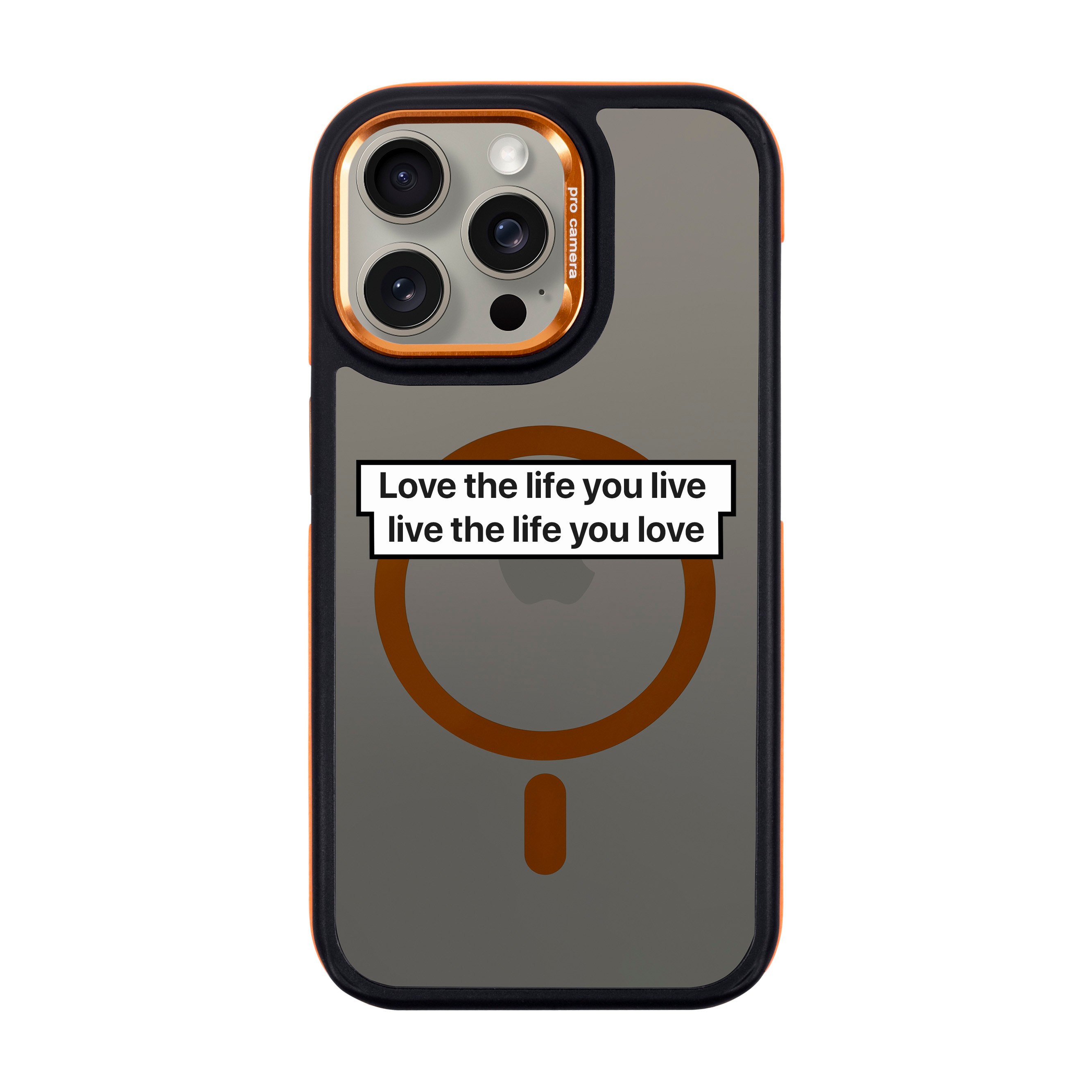 LOVE THE LIFE-iPhone Dark Case with MagSafe